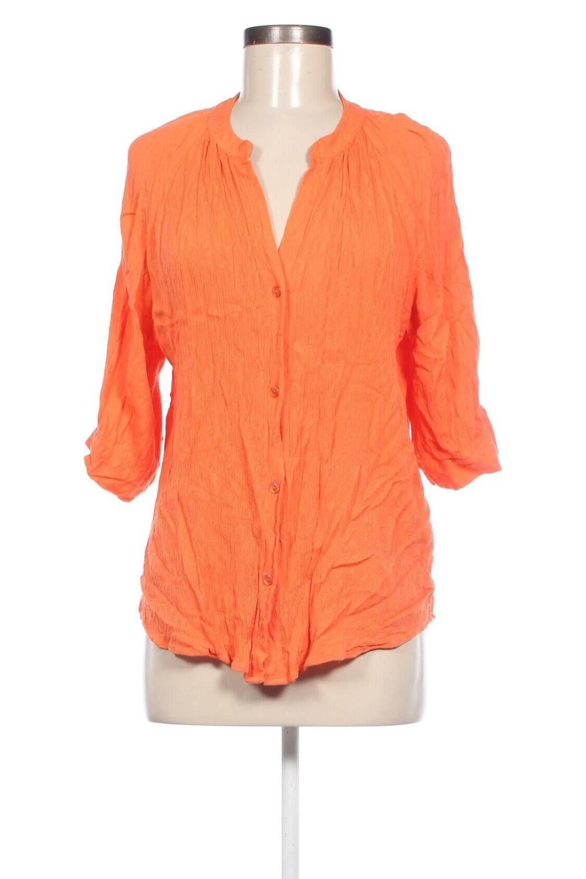 Дамска риза Linea Tesini, Размер M, Цвят Оранжев, Цена 19,94 лв.