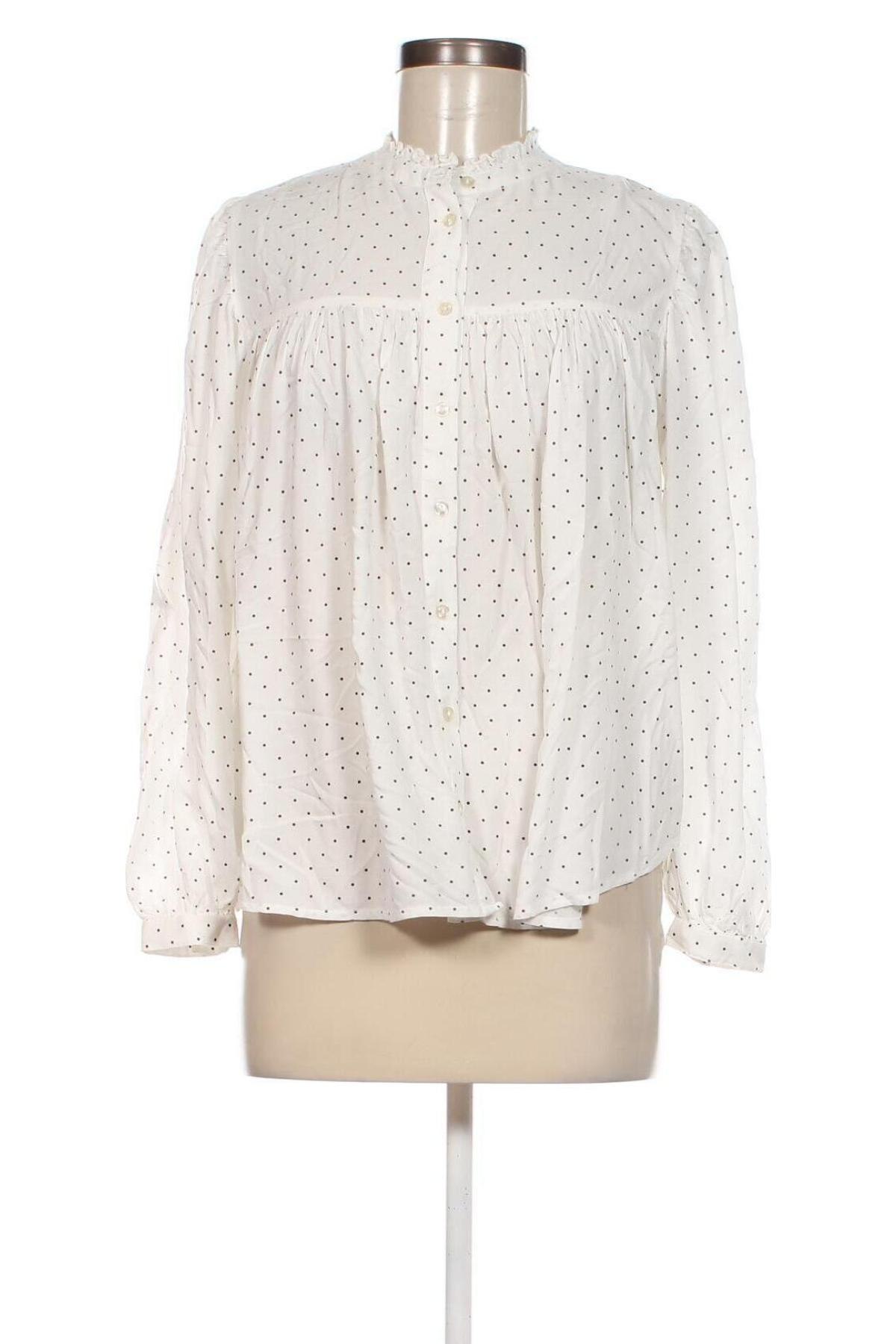 Γυναικείο πουκάμισο Lollys Laundry, Μέγεθος XS, Χρώμα Λευκό, Τιμή 33,40 €