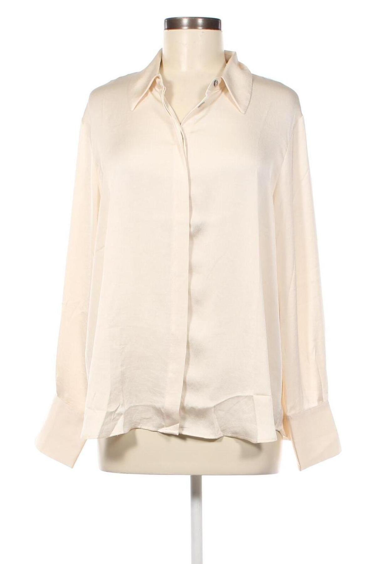 Γυναικείο πουκάμισο Mango, Μέγεθος XL, Χρώμα Εκρού, Τιμή 17,58 €
