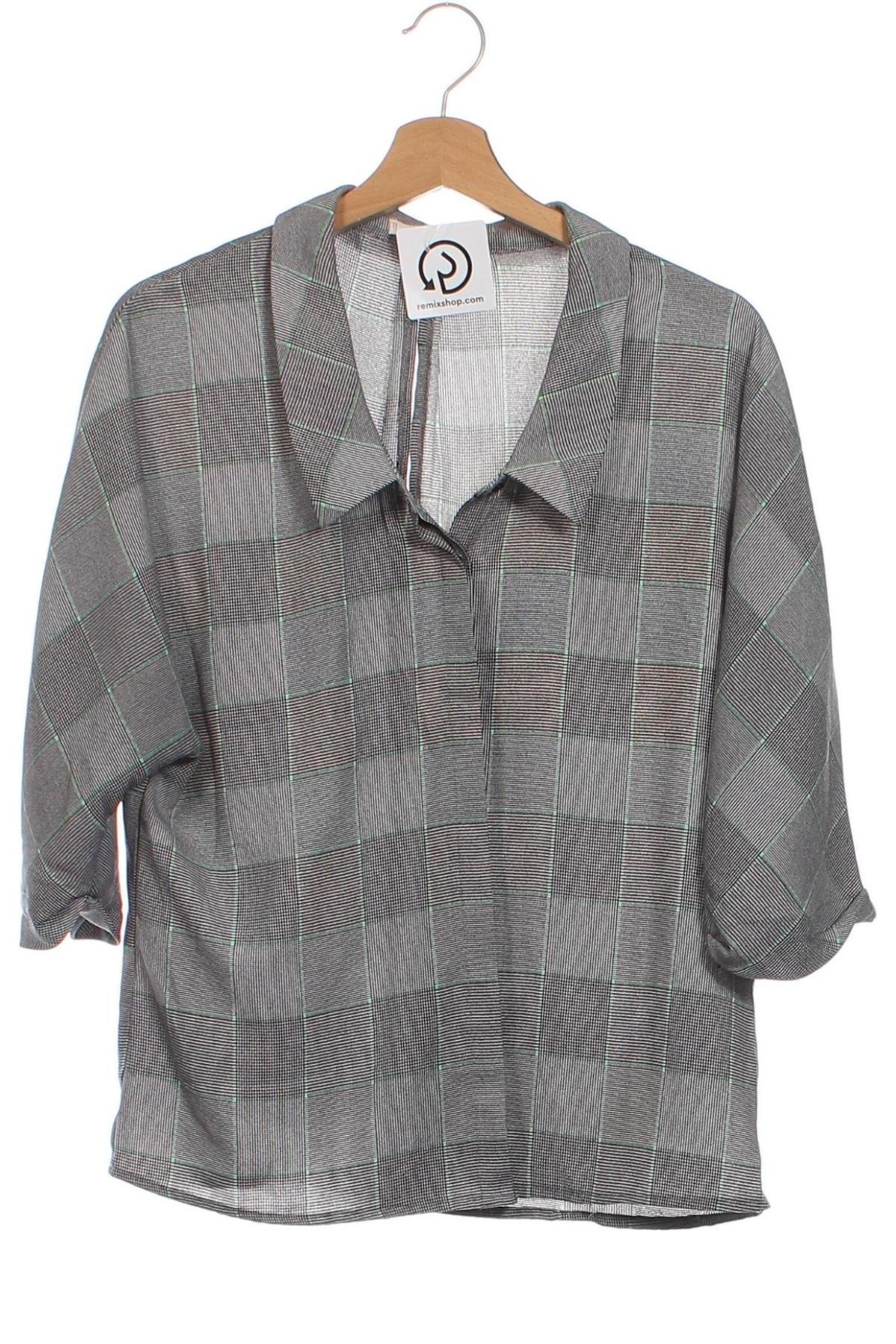 Γυναικείο πουκάμισο Mango, Μέγεθος XS, Χρώμα Γκρί, Τιμή 37,42 €