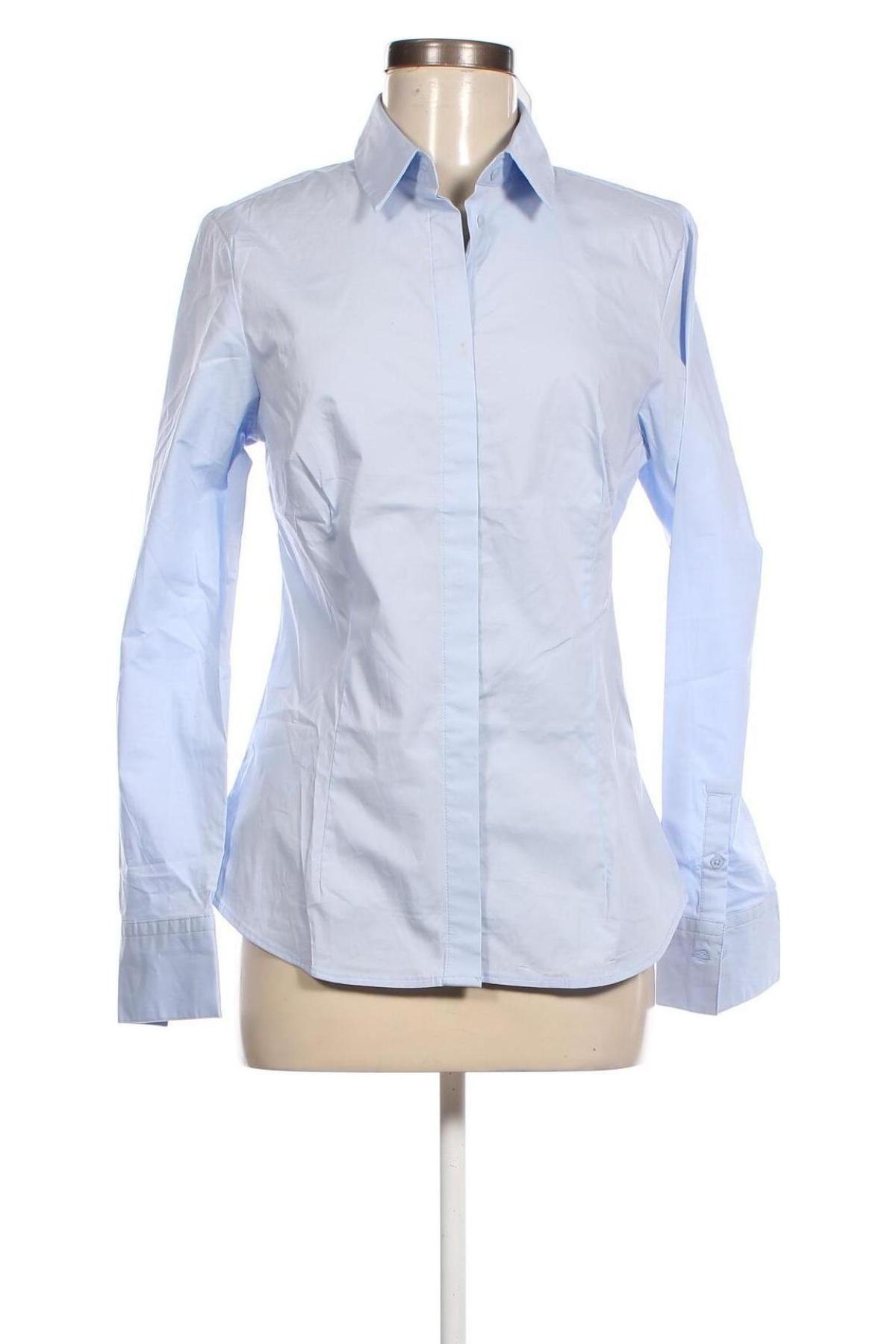 Γυναικείο πουκάμισο Mango, Μέγεθος M, Χρώμα Μπλέ, Τιμή 15,98 €