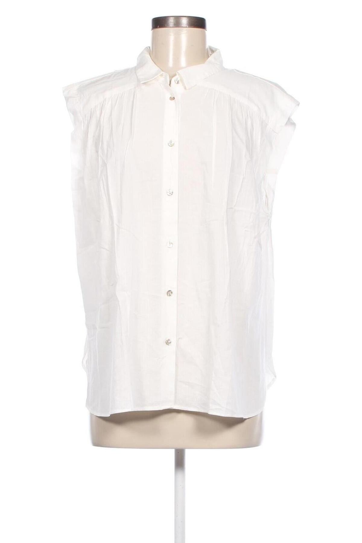 Γυναικείο πουκάμισο Mango, Μέγεθος XXL, Χρώμα Λευκό, Τιμή 22,37 €