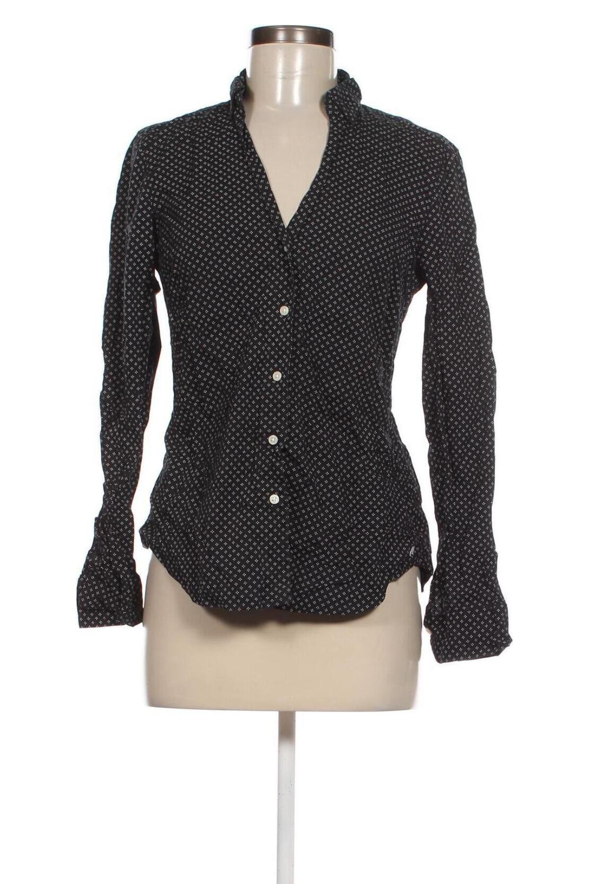 Γυναικείο πουκάμισο Marc O'Polo, Μέγεθος M, Χρώμα Μαύρο, Τιμή 23,20 €