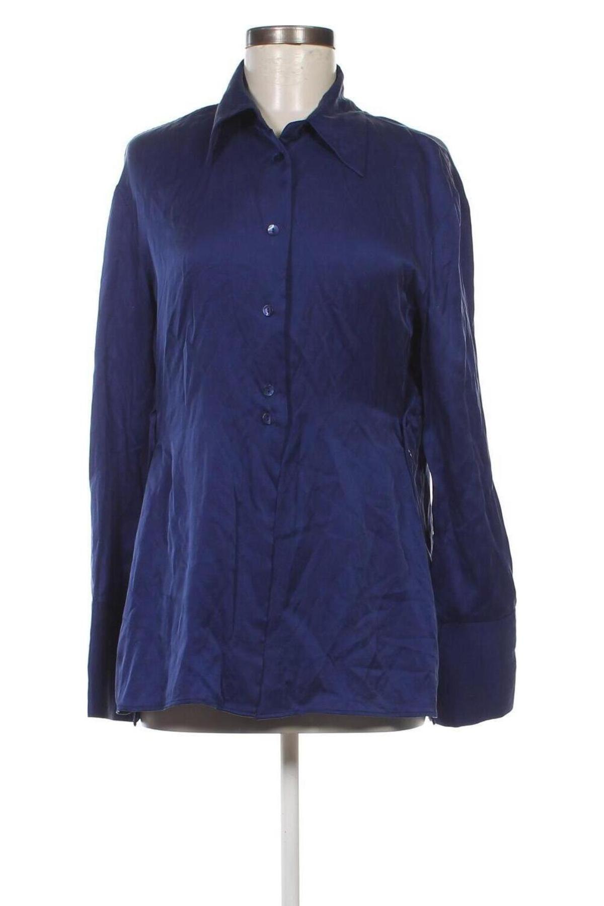 Damenbluse Massimo Dutti, Größe M, Farbe Blau, Preis € 14,73