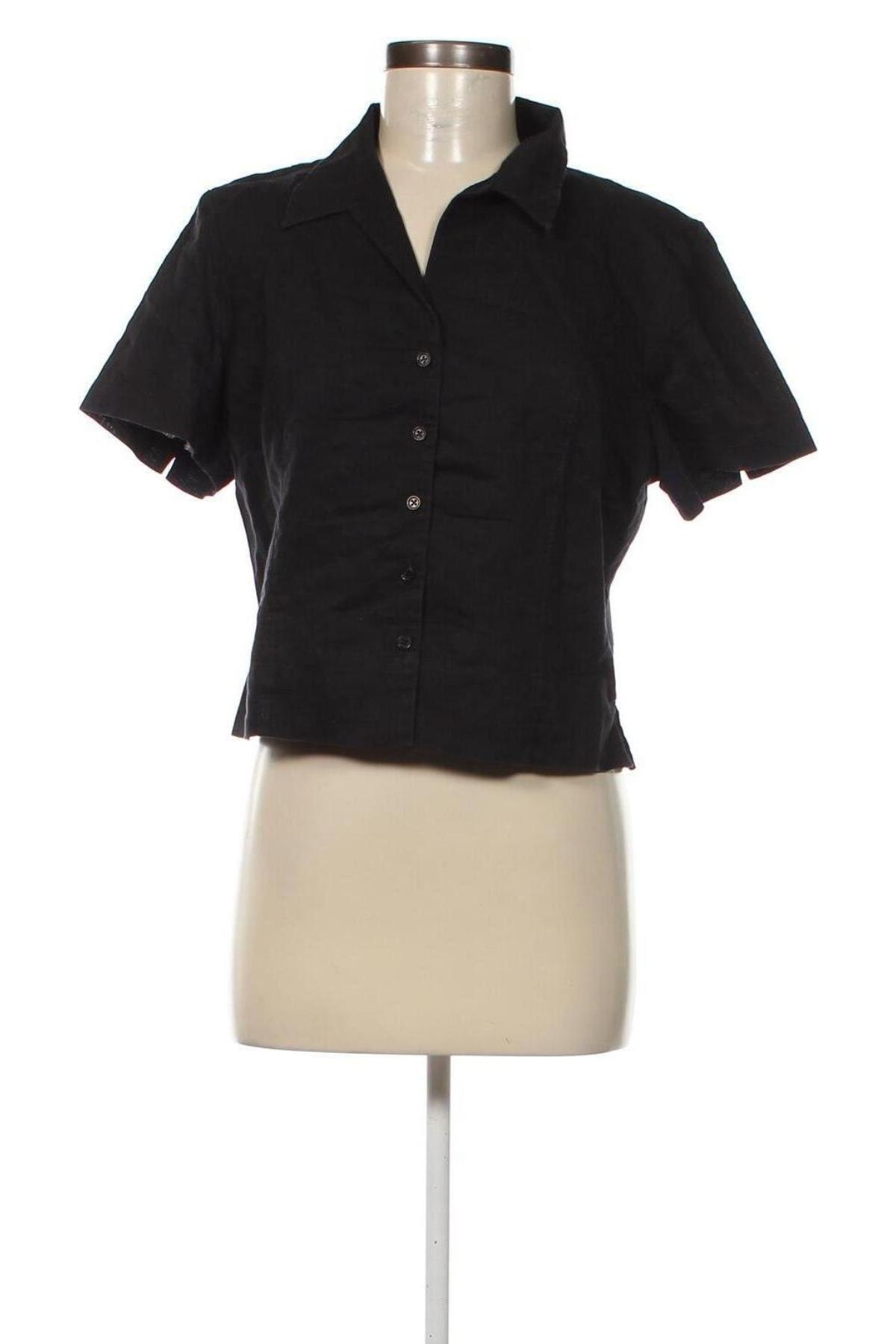 Γυναικείο πουκάμισο Mexx, Μέγεθος M, Χρώμα Μαύρο, Τιμή 8,41 €