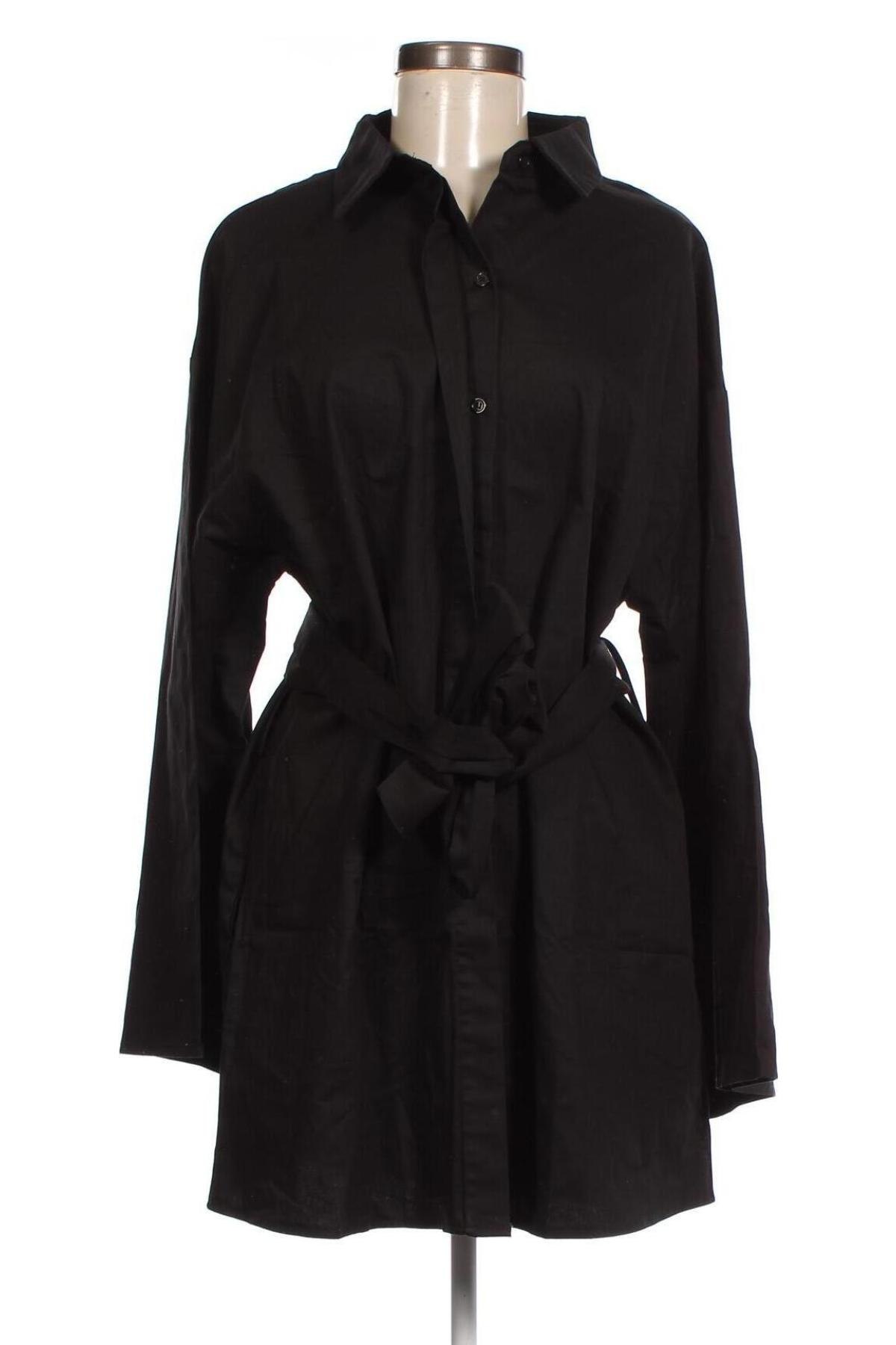 Γυναικείο πουκάμισο Misspap, Μέγεθος L, Χρώμα Μαύρο, Τιμή 19,85 €