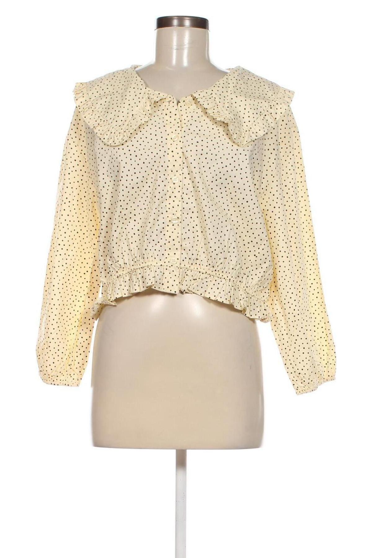 Γυναικείο πουκάμισο Monki, Μέγεθος L, Χρώμα Πολύχρωμο, Τιμή 12,99 €