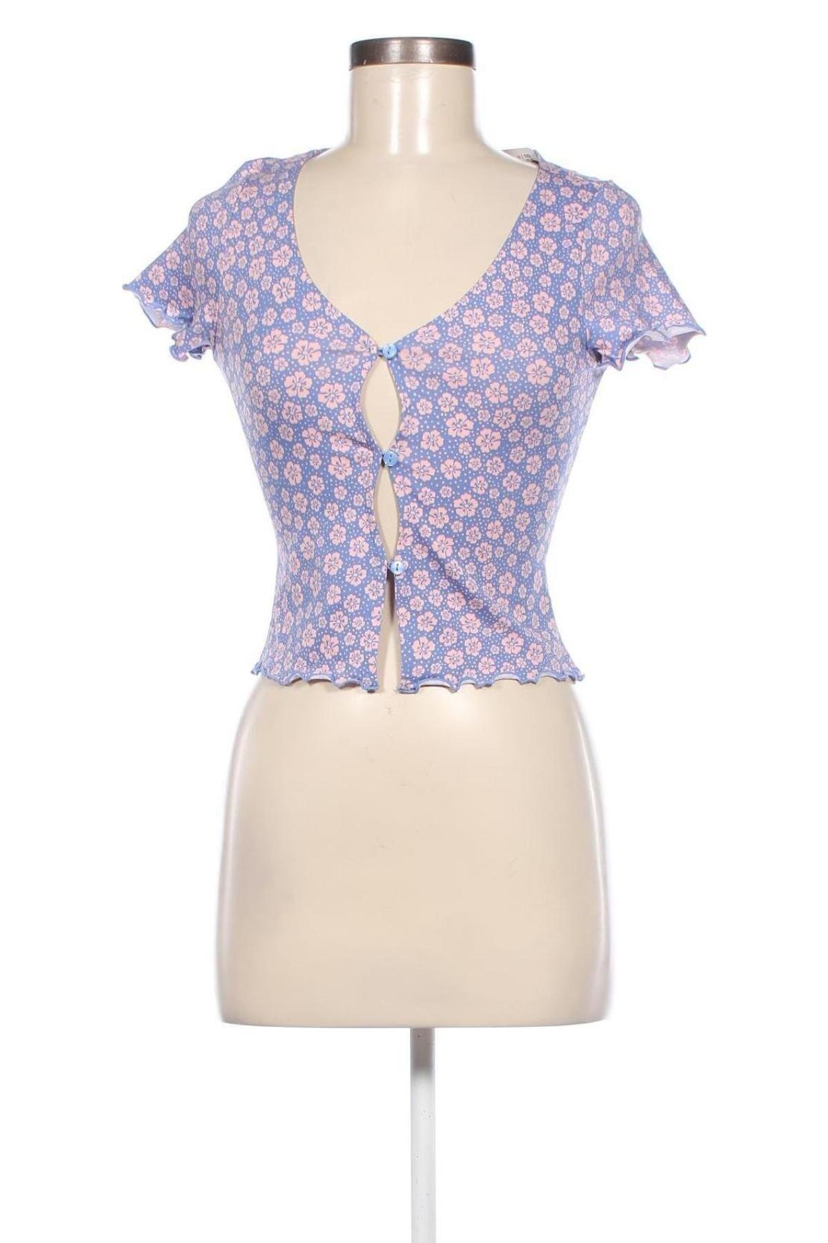 Γυναικείο πουκάμισο Monki, Μέγεθος S, Χρώμα Πολύχρωμο, Τιμή 11,55 €