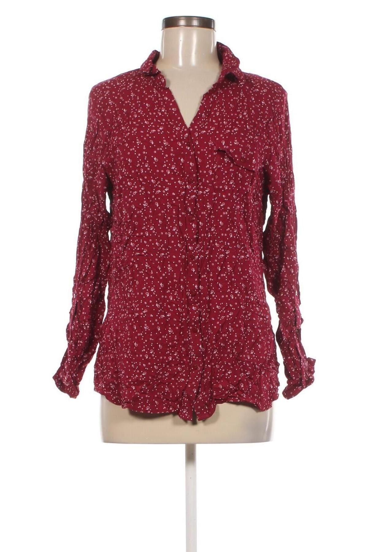 Γυναικείο πουκάμισο Multiblu, Μέγεθος L, Χρώμα Κόκκινο, Τιμή 9,28 €