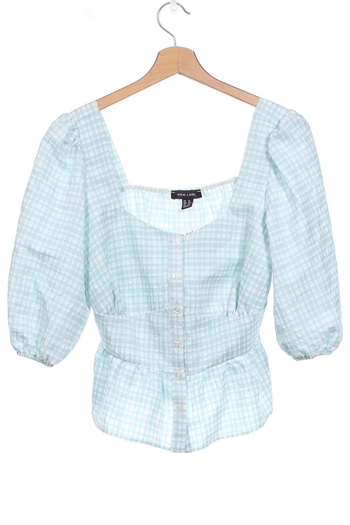 Γυναικείο πουκάμισο New Look, Μέγεθος S, Χρώμα Πολύχρωμο, Τιμή 6,96 €