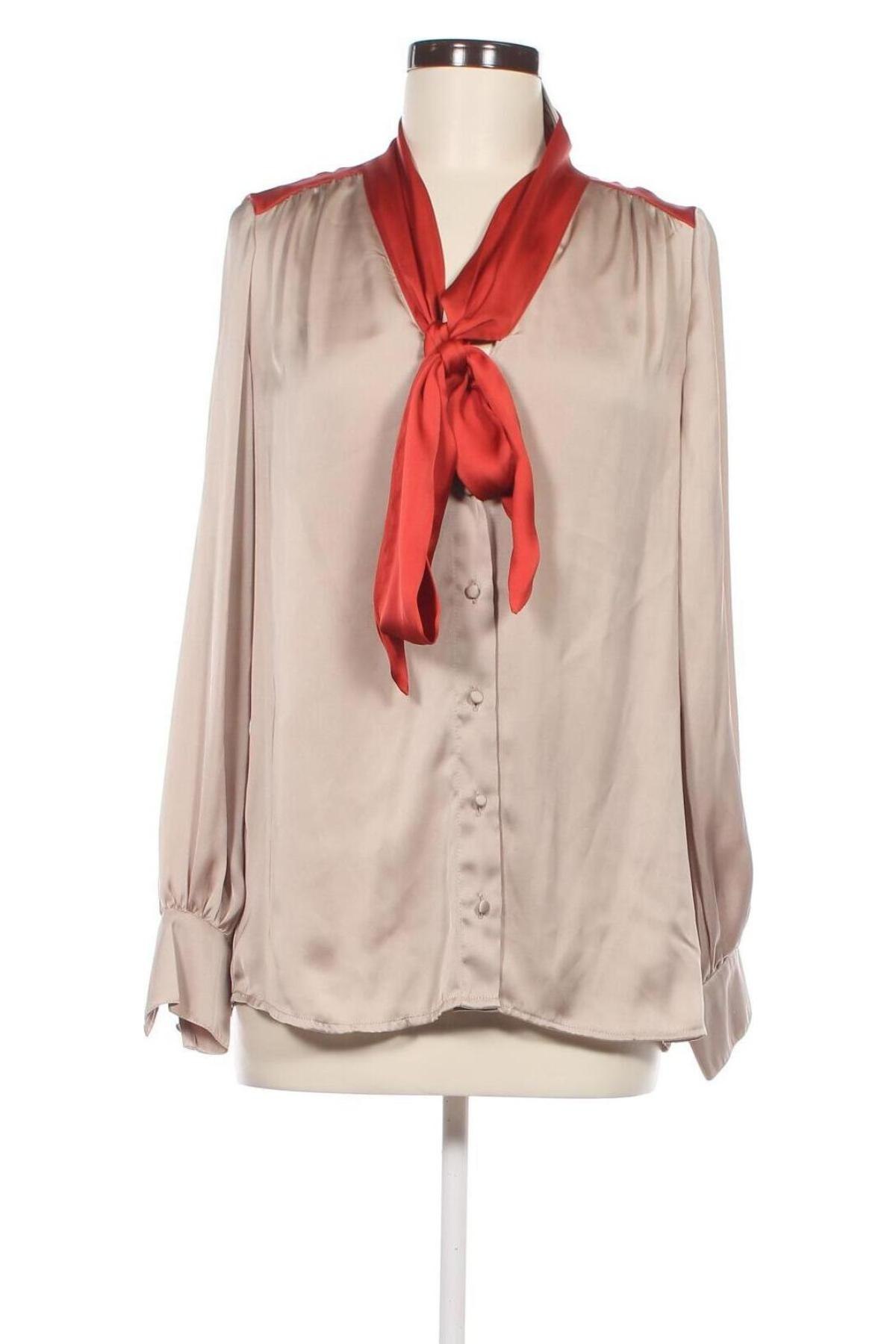 Γυναικείο πουκάμισο New Look, Μέγεθος L, Χρώμα Καφέ, Τιμή 7,29 €