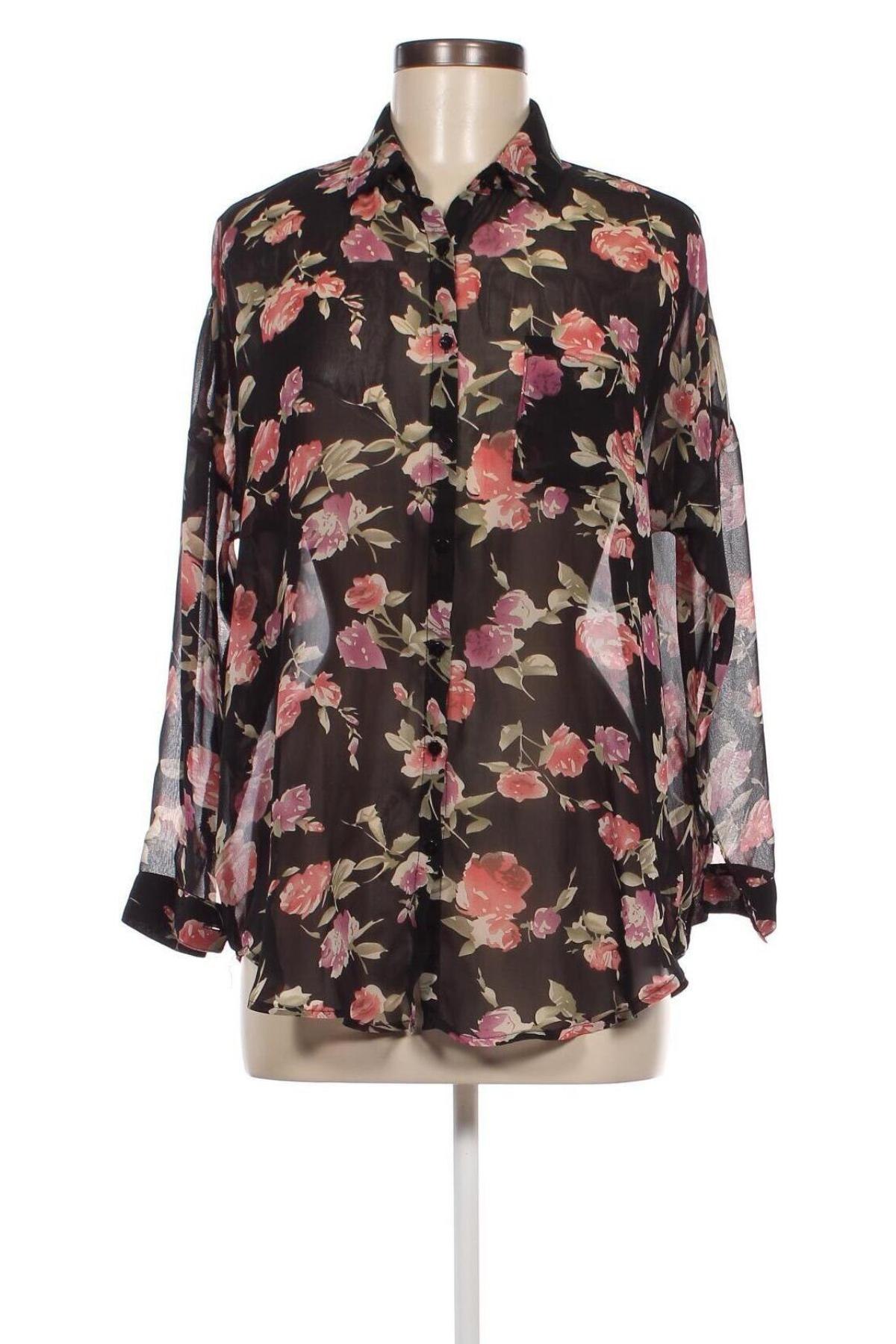 Γυναικείο πουκάμισο New Look, Μέγεθος S, Χρώμα Πολύχρωμο, Τιμή 7,67 €