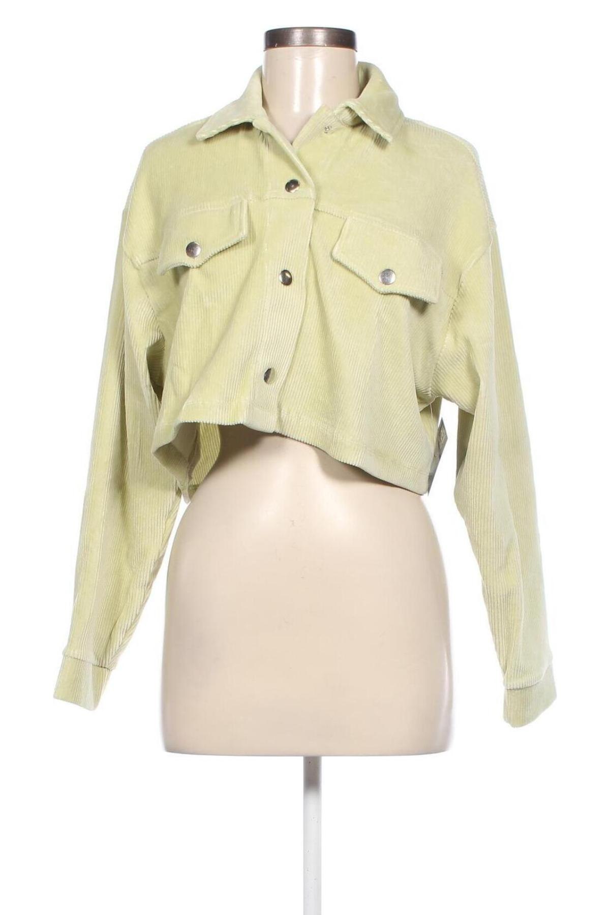 Γυναικείο πουκάμισο Nly Trend, Μέγεθος S, Χρώμα Πράσινο, Τιμή 11,34 €