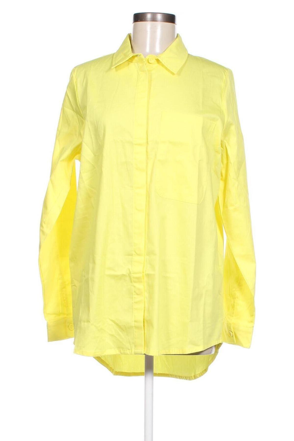 Γυναικείο πουκάμισο Noisy May, Μέγεθος M, Χρώμα Κίτρινο, Τιμή 11,34 €