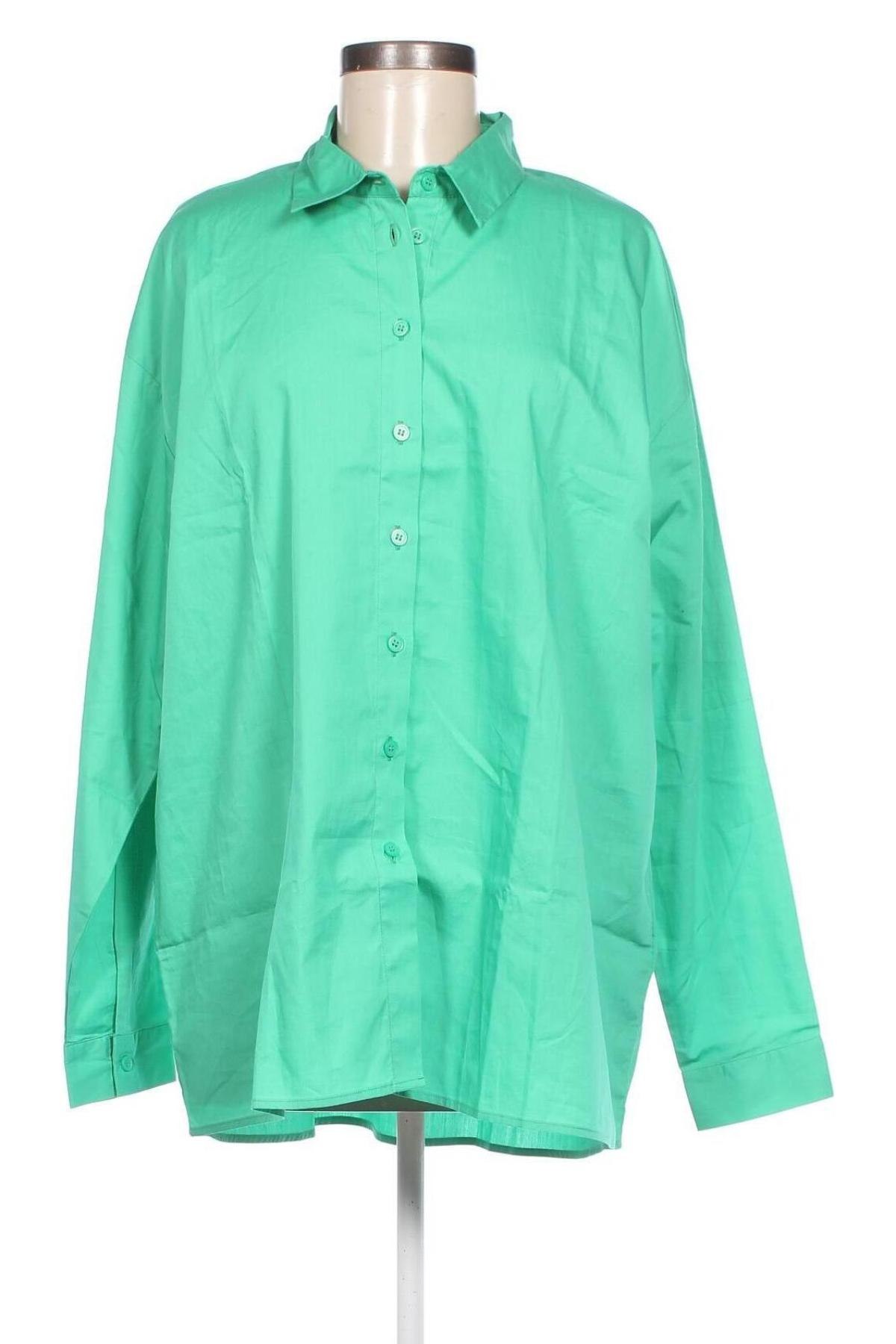 Дамска риза Noisy May, Размер L, Цвят Зелен, Цена 22,00 лв.