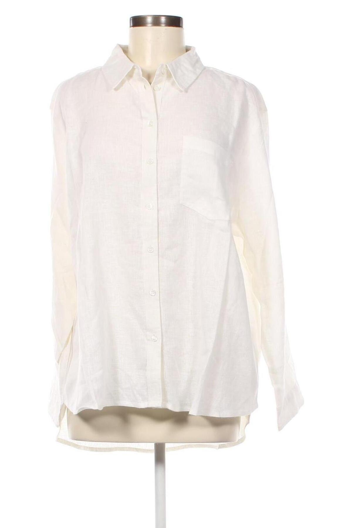 Γυναικείο πουκάμισο ONLY, Μέγεθος M, Χρώμα Λευκό, Τιμή 11,86 €