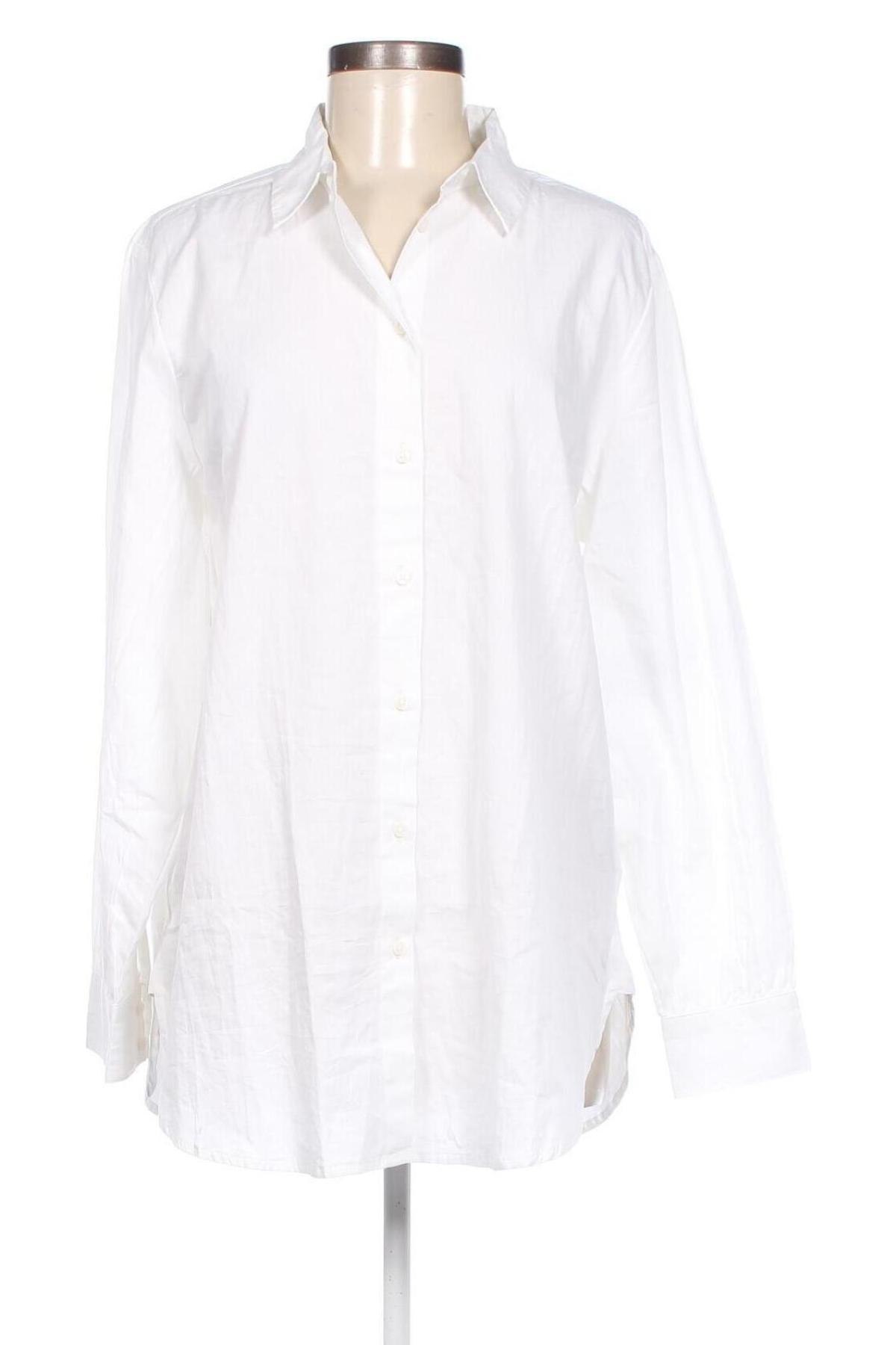 Дамска риза ONLY, Размер M, Цвят Бял, Цена 23,00 лв.
