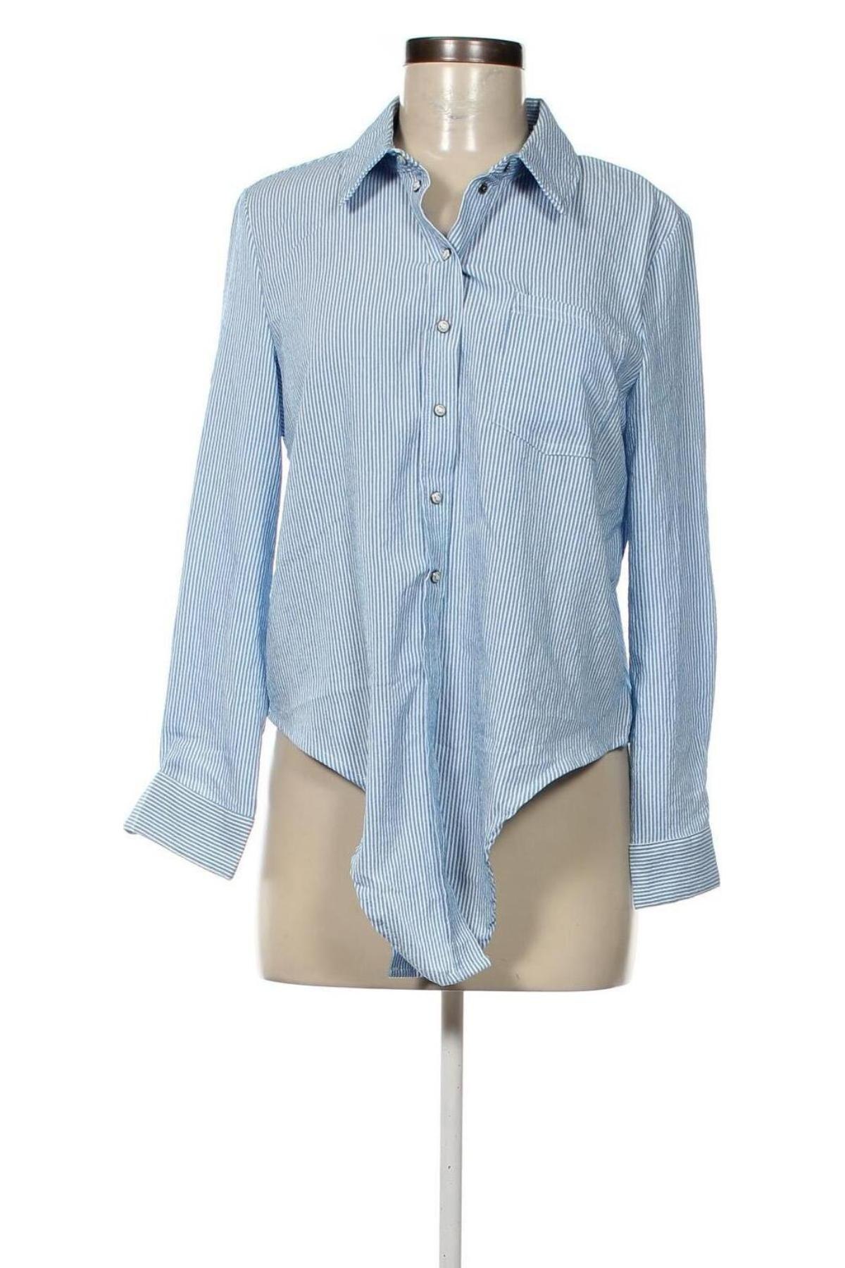 Γυναικείο πουκάμισο ONLY, Μέγεθος S, Χρώμα Μπλέ, Τιμή 5,57 €