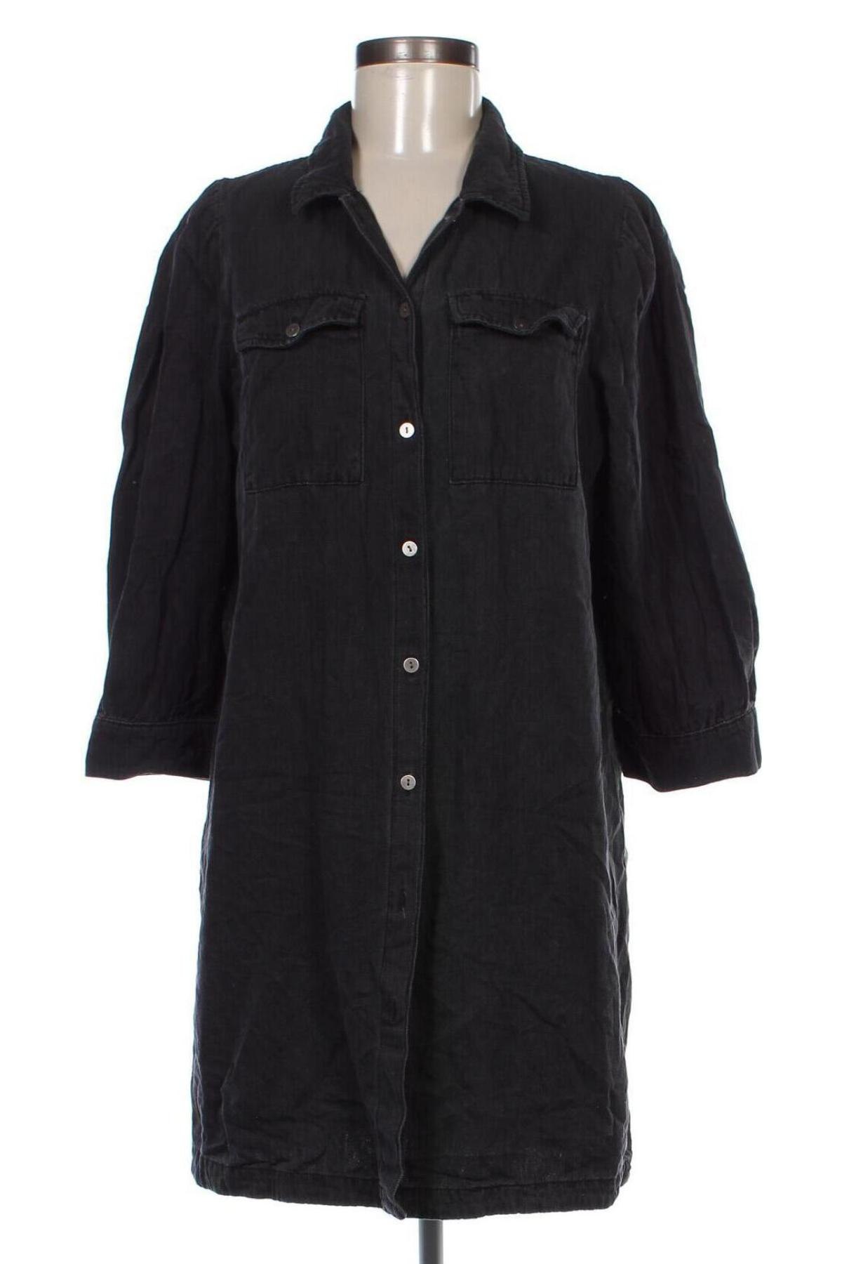 Γυναικείο πουκάμισο ONLY, Μέγεθος XL, Χρώμα Μαύρο, Τιμή 6,80 €