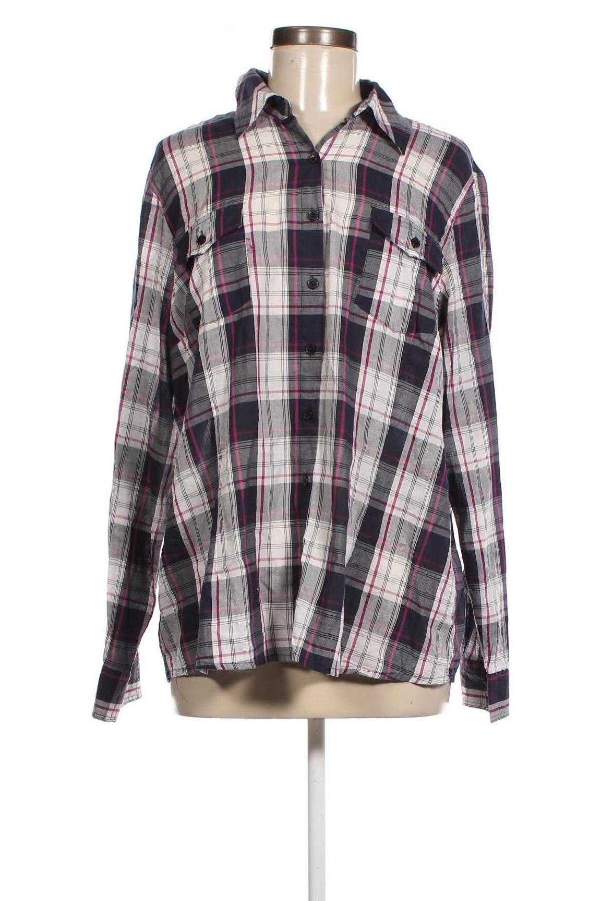 Γυναικείο πουκάμισο Okay, Μέγεθος XL, Χρώμα Πολύχρωμο, Τιμή 8,50 €