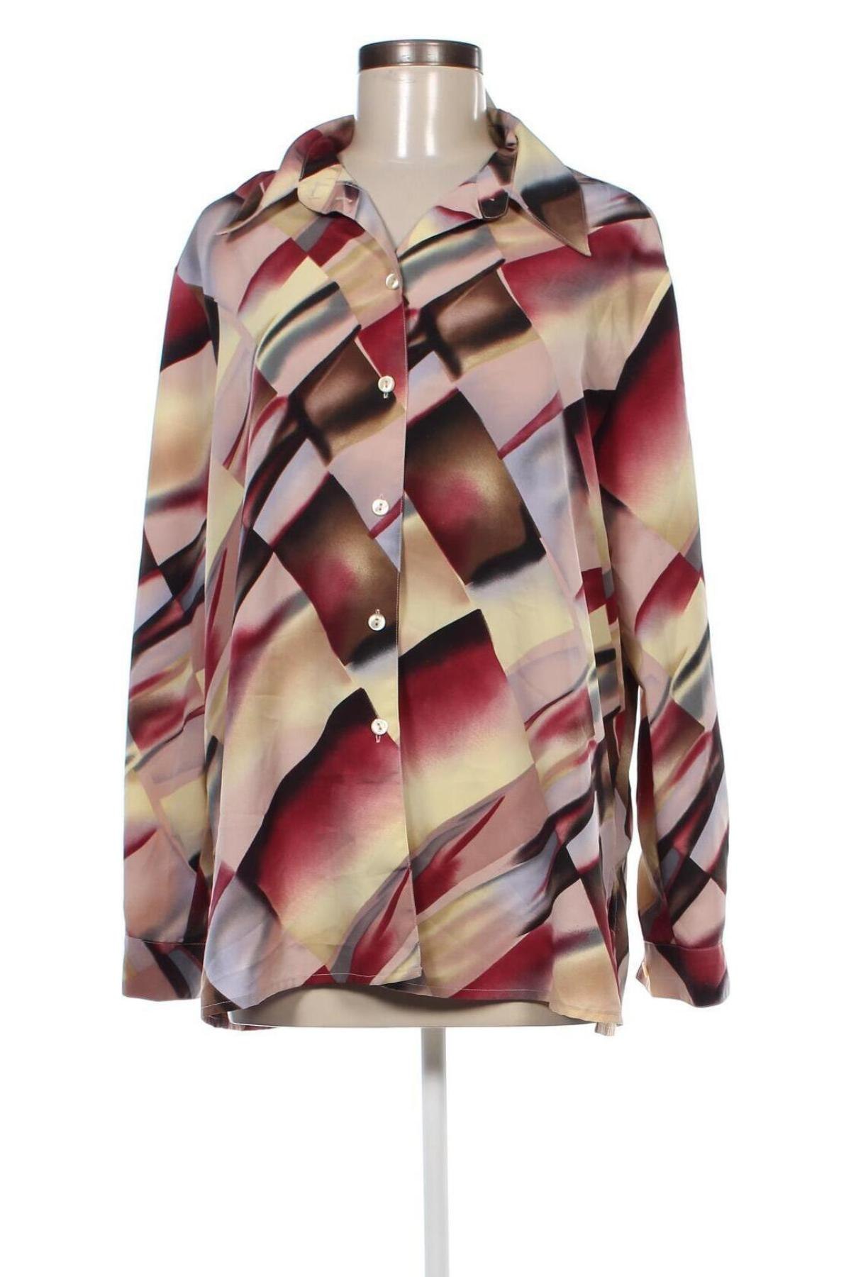 Γυναικείο πουκάμισο Oscar B., Μέγεθος XL, Χρώμα Πολύχρωμο, Τιμή 6,12 €