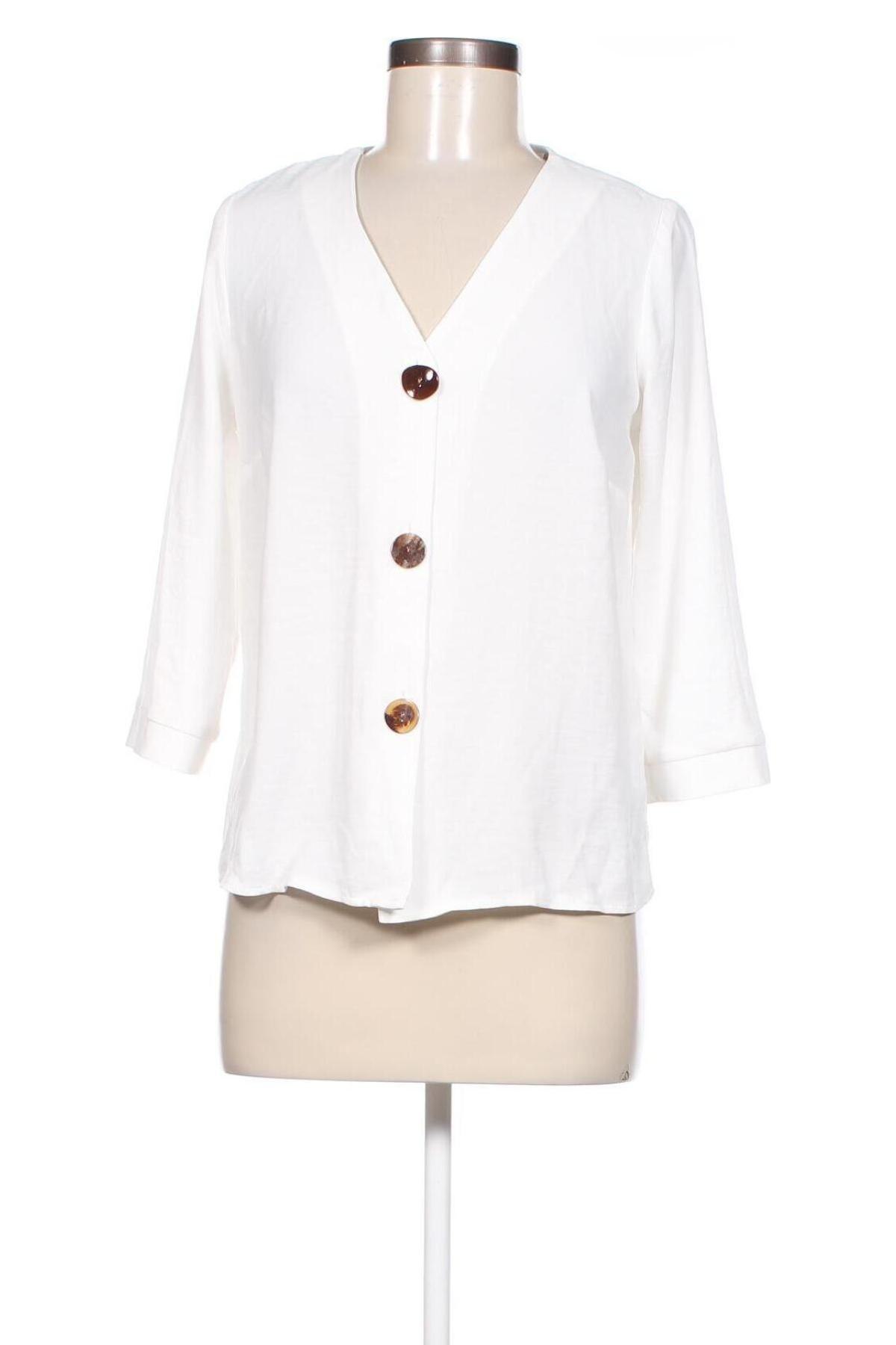 Γυναικείο πουκάμισο Papaya, Μέγεθος M, Χρώμα Λευκό, Τιμή 7,70 €