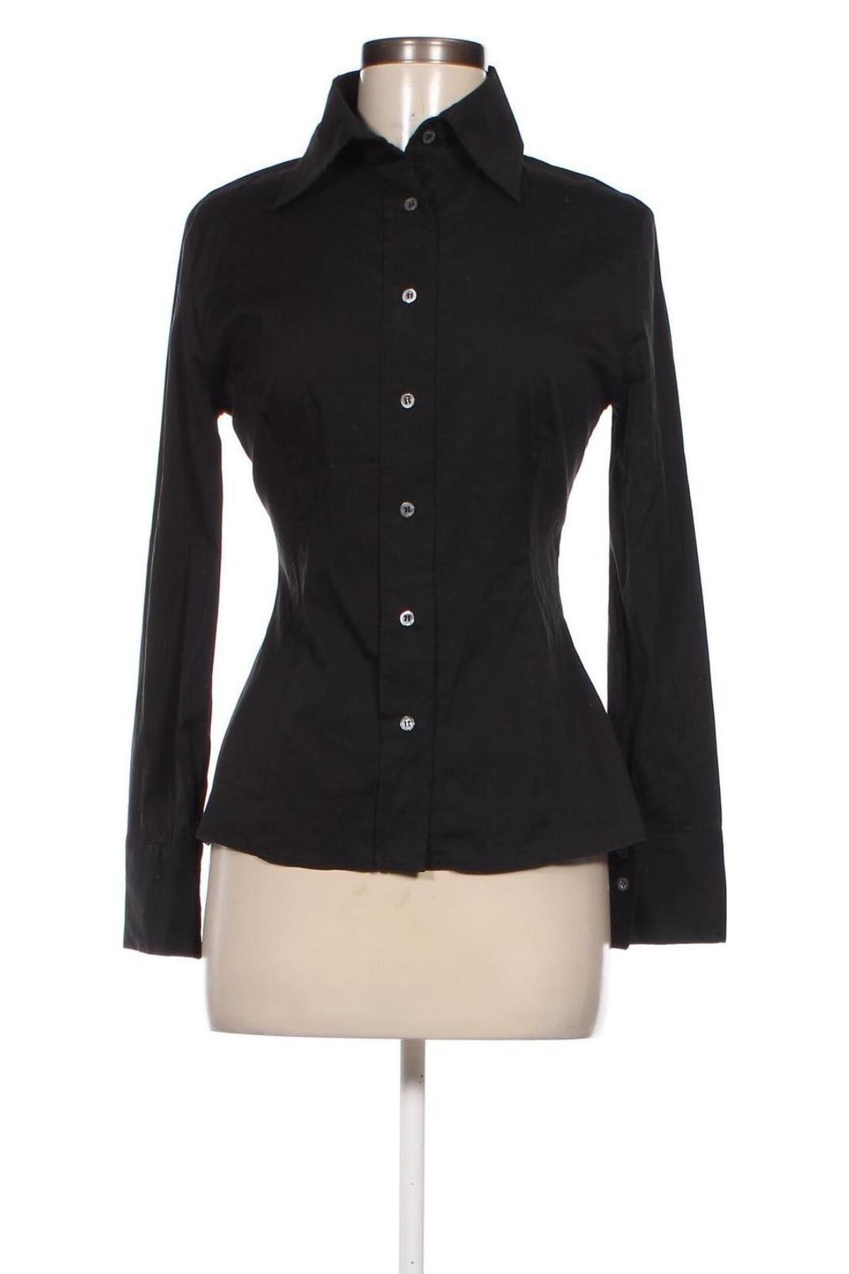 Γυναικείο πουκάμισο Patrizia Pepe, Μέγεθος M, Χρώμα Μαύρο, Τιμή 43,89 €