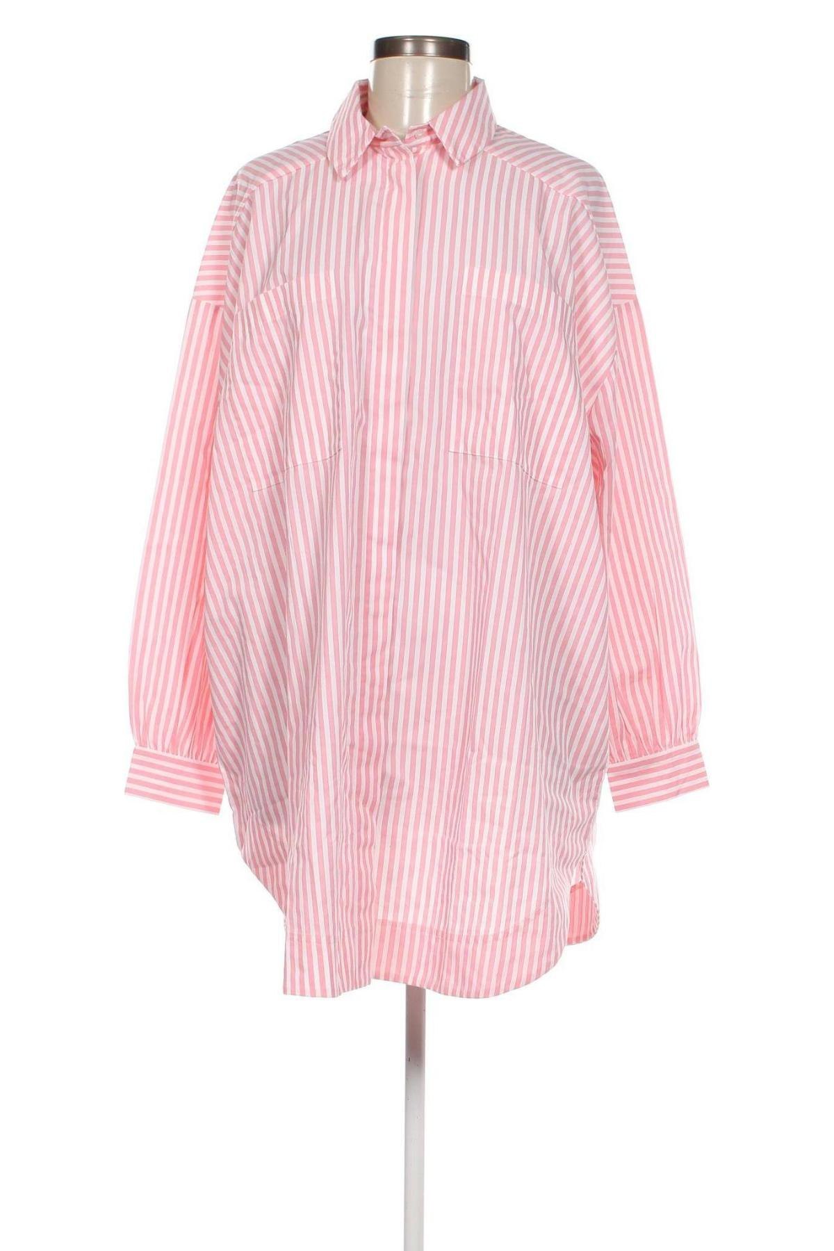 Γυναικείο πουκάμισο Pieces, Μέγεθος M, Χρώμα Πολύχρωμο, Τιμή 10,67 €