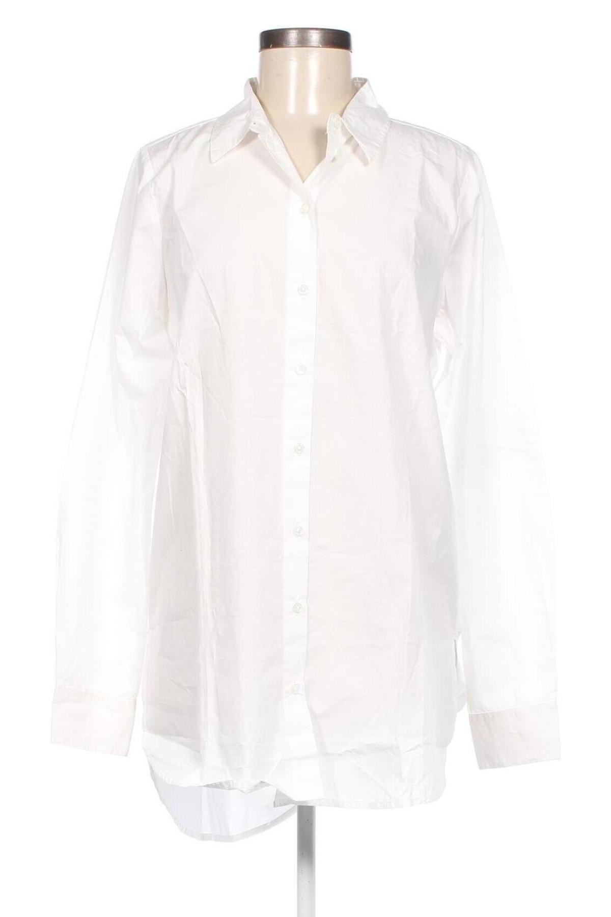 Дамска риза Pieces, Размер M, Цвят Бял, Цена 25,30 лв.