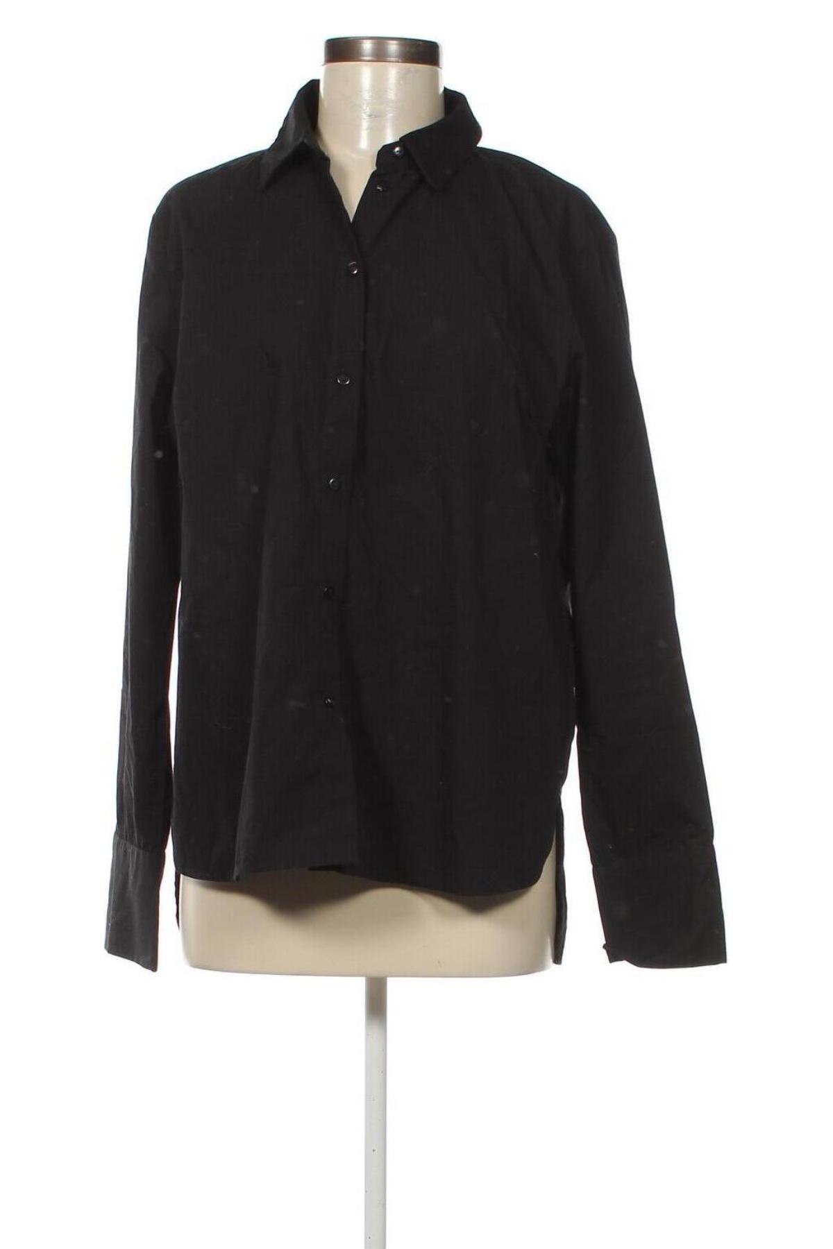 Dámska košeľa  Pieces, Veľkosť L, Farba Čierna, Cena  6,24 €