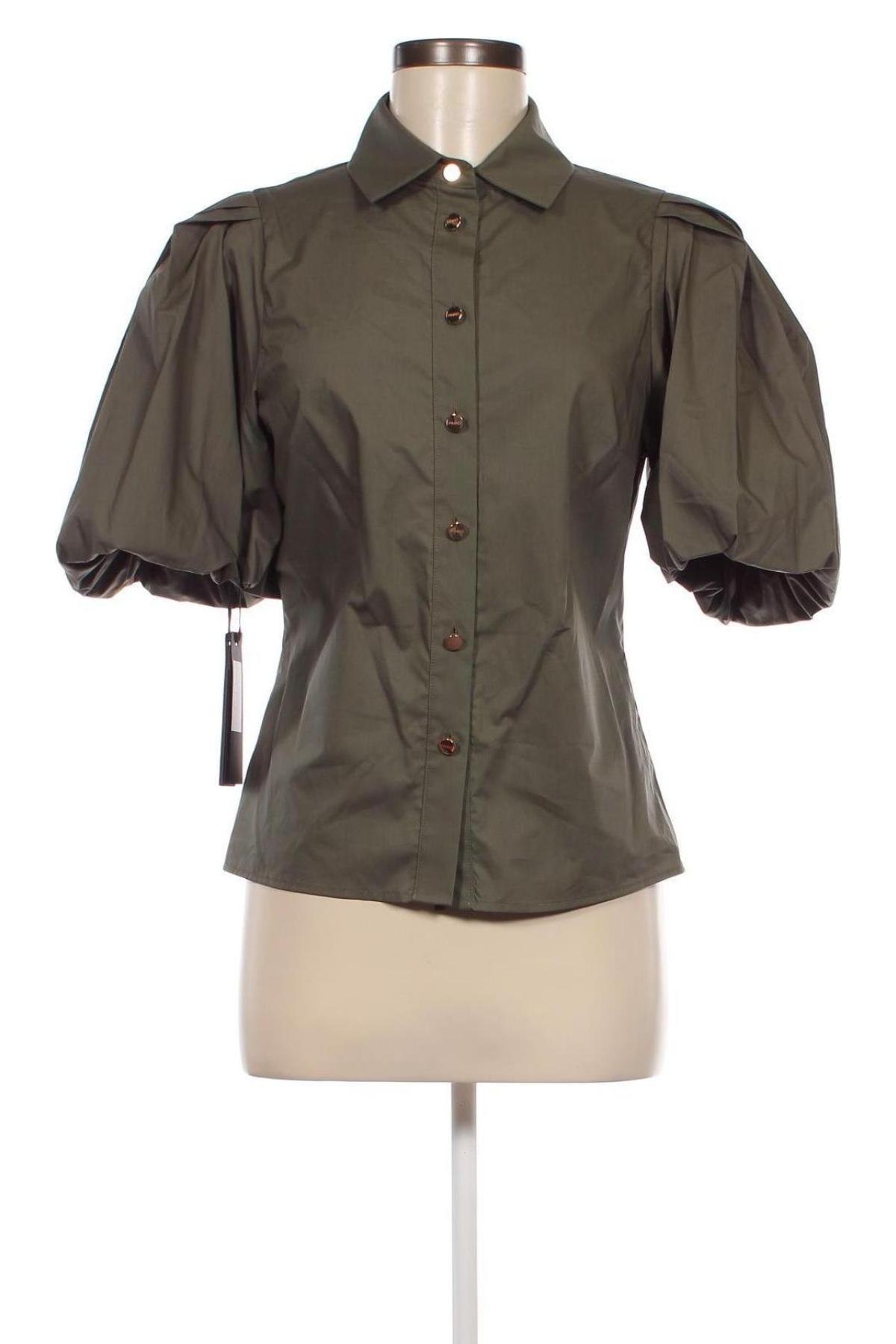 Γυναικείο πουκάμισο Pinko, Μέγεθος XS, Χρώμα Πράσινο, Τιμή 124,23 €