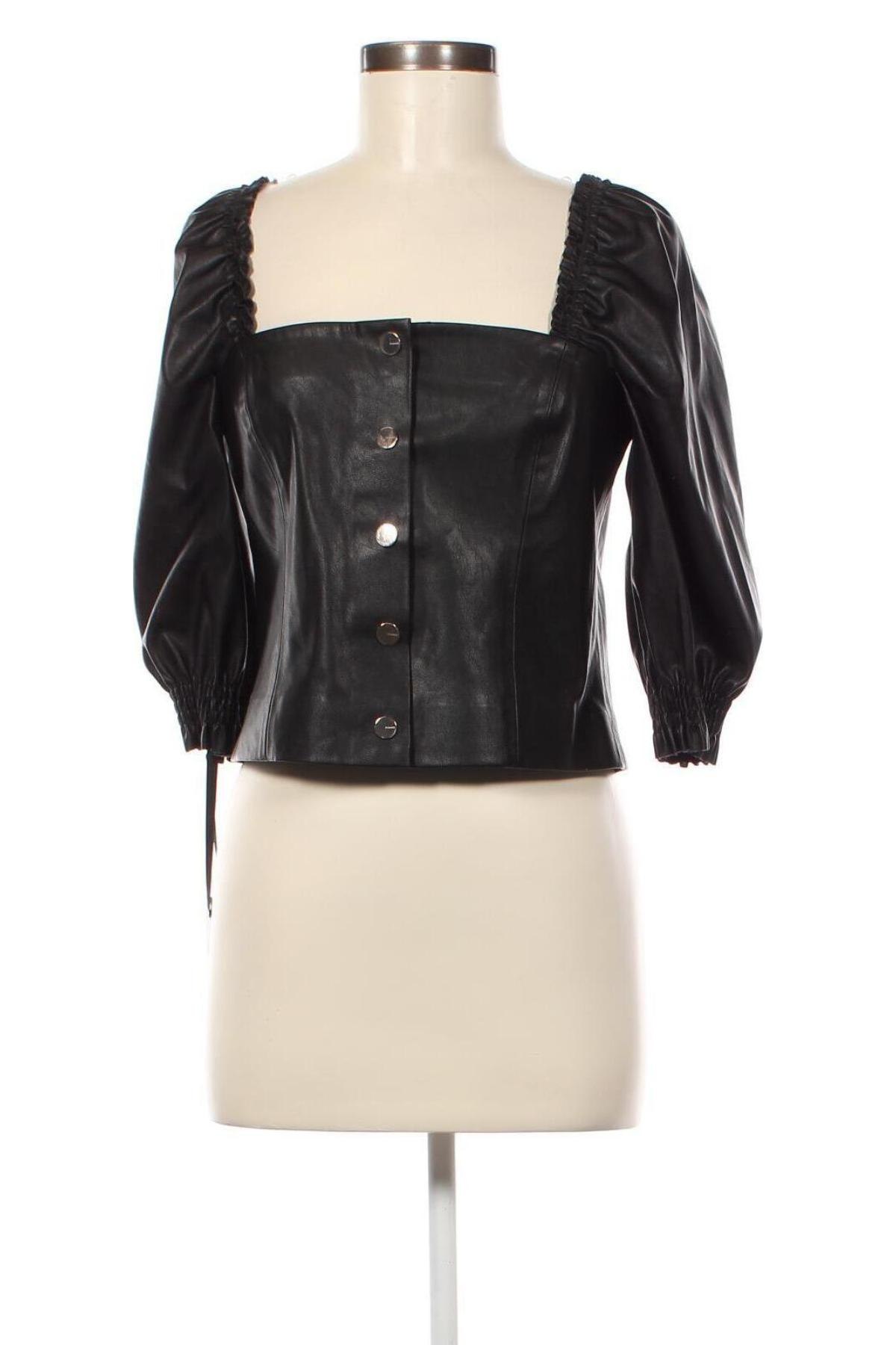 Γυναικείο πουκάμισο Pinko, Μέγεθος XL, Χρώμα Μαύρο, Τιμή 124,23 €