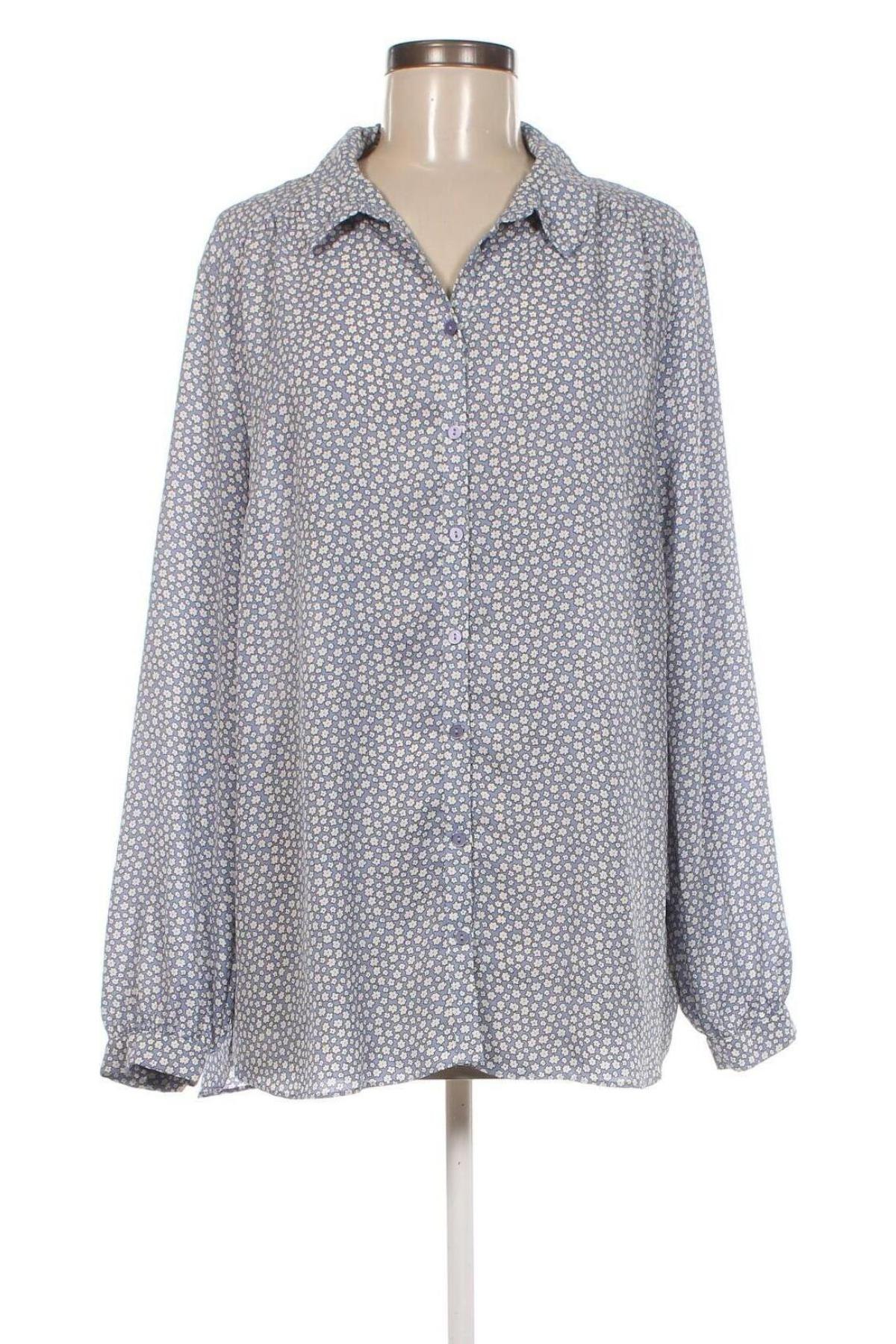 Γυναικείο πουκάμισο Primark, Μέγεθος XL, Χρώμα Μπλέ, Τιμή 8,50 €