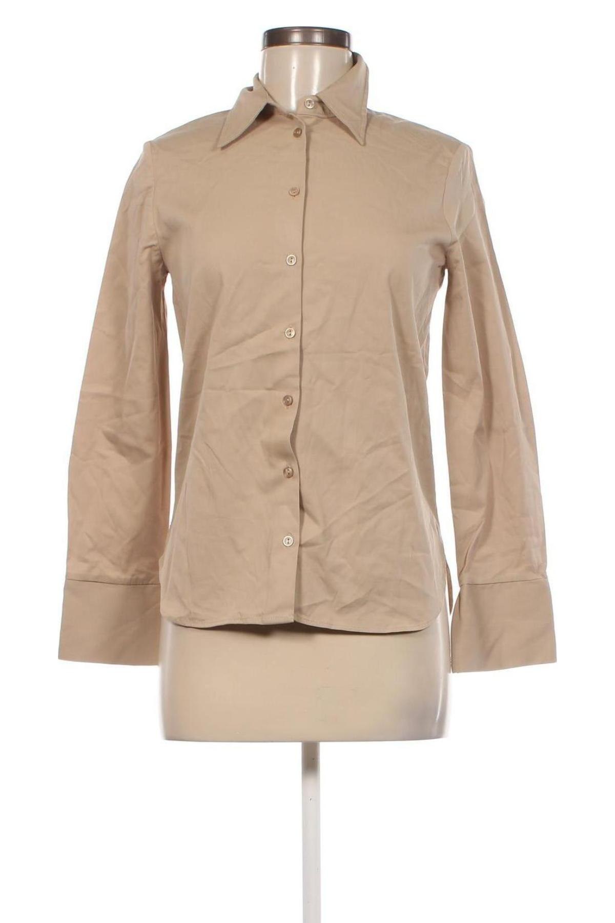 Γυναικείο πουκάμισο Primark, Μέγεθος XS, Χρώμα  Μπέζ, Τιμή 6,96 €