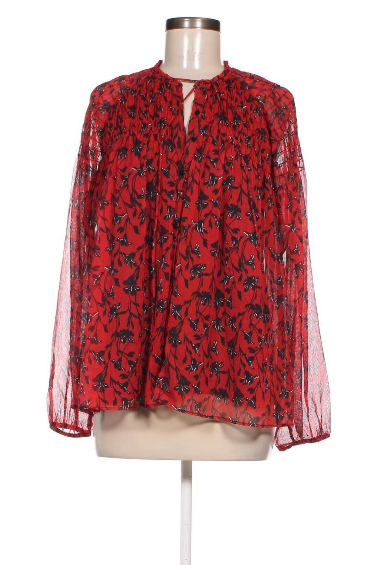 Γυναικείο πουκάμισο Promod, Μέγεθος M, Χρώμα Κόκκινο, Τιμή 10,54 €