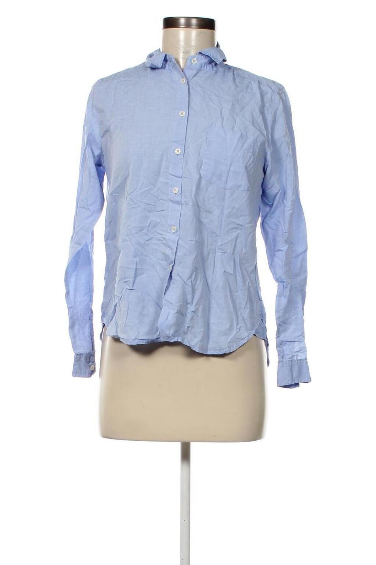 Γυναικείο πουκάμισο Rossana Diva, Μέγεθος XS, Χρώμα Μπλέ, Τιμή 14,85 €