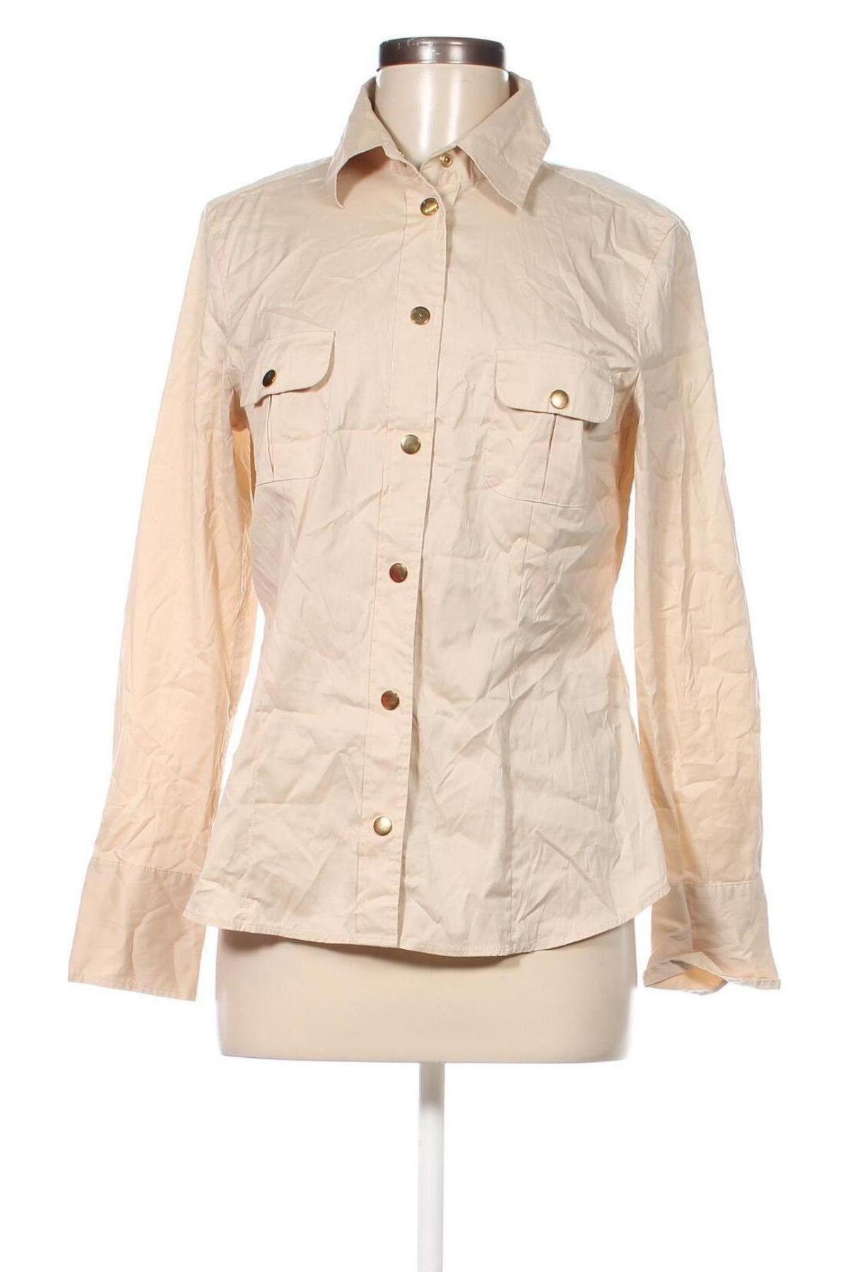 Γυναικείο πουκάμισο S.Oliver, Μέγεθος M, Χρώμα Εκρού, Τιμή 9,46 €
