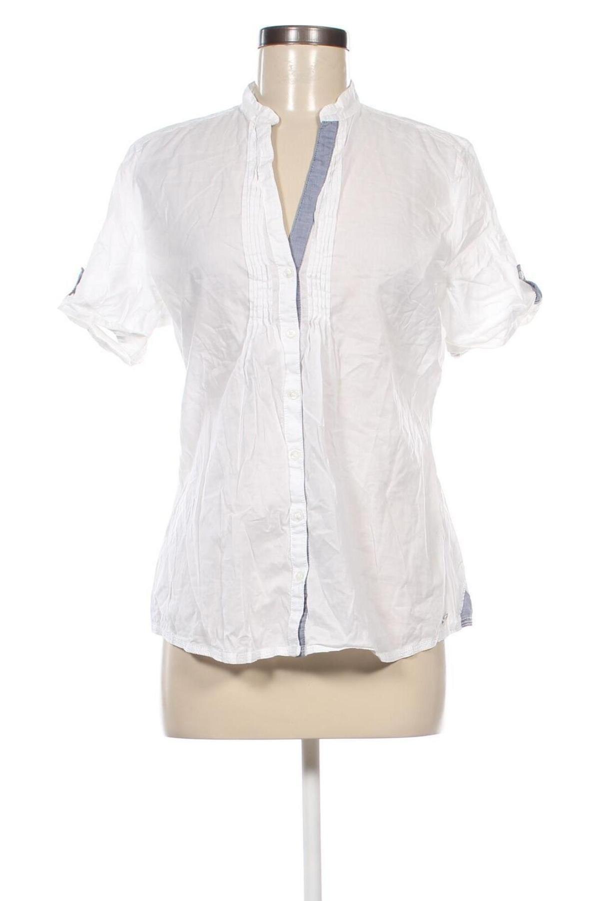 Γυναικείο πουκάμισο S.Oliver, Μέγεθος M, Χρώμα Λευκό, Τιμή 10,78 €