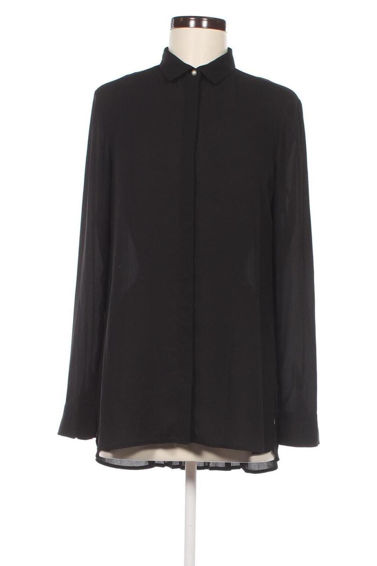 Γυναικείο πουκάμισο S.Oliver Black Label, Μέγεθος S, Χρώμα Μαύρο, Τιμή 17,00 €