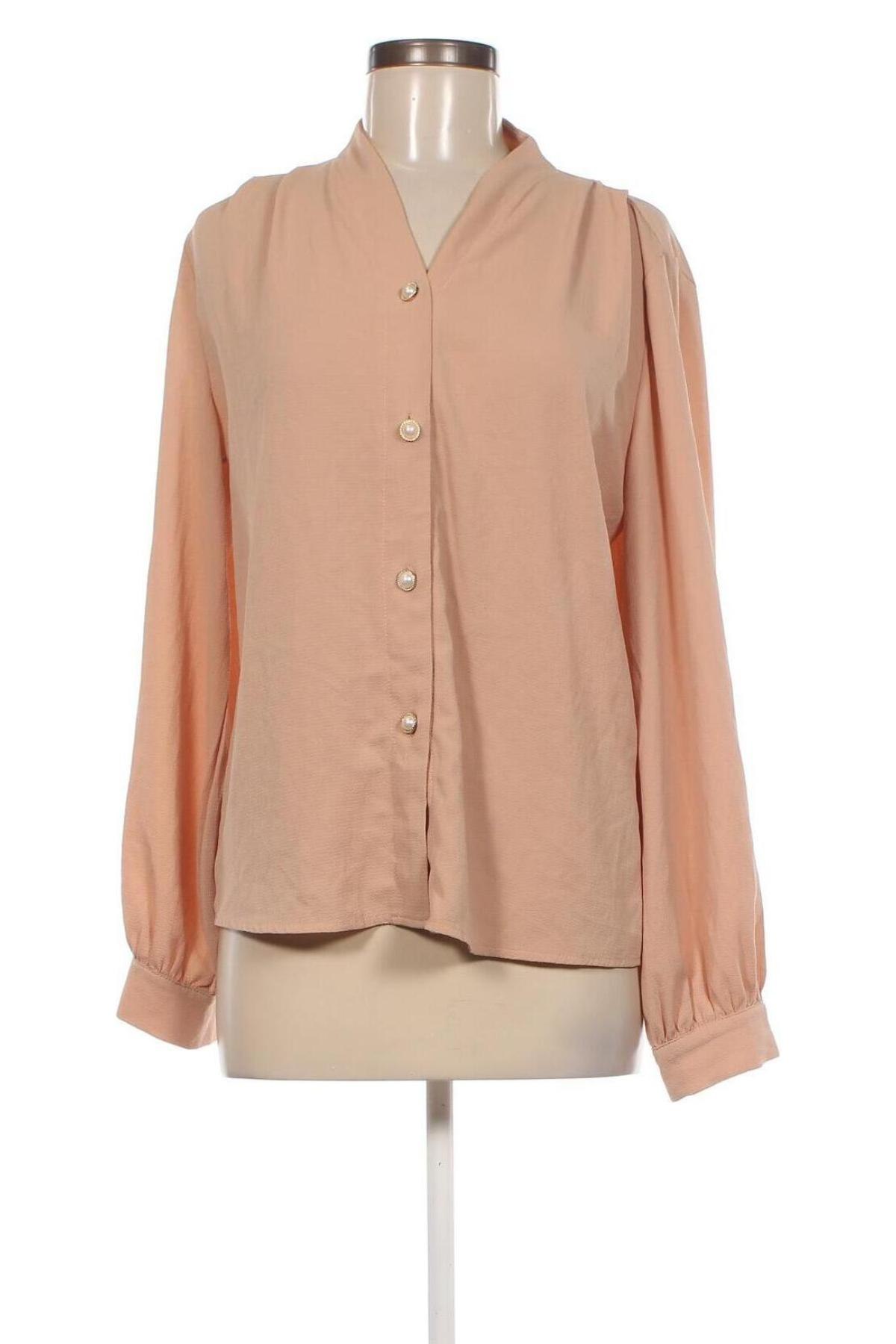 Damenbluse SHEIN, Größe L, Farbe Beige, Preis € 10,44