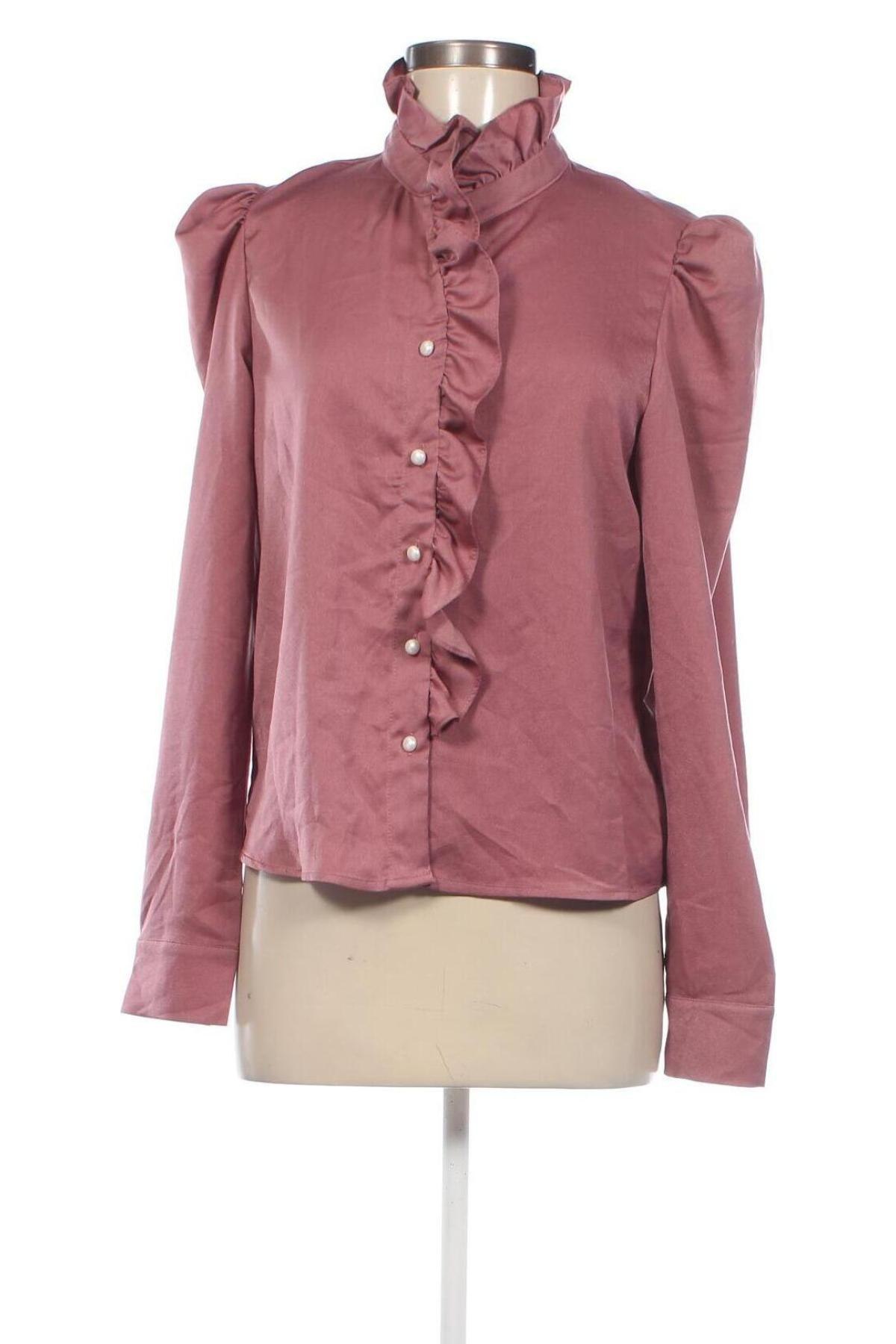 Γυναικείο πουκάμισο SHEIN, Μέγεθος M, Χρώμα Ρόζ , Τιμή 7,73 €