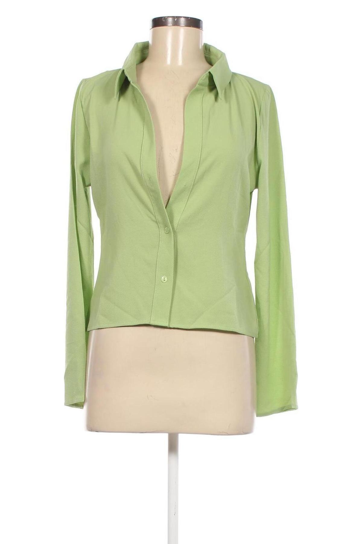 Γυναικείο πουκάμισο SHYX x About You, Μέγεθος M, Χρώμα Πράσινο, Τιμή 19,85 €