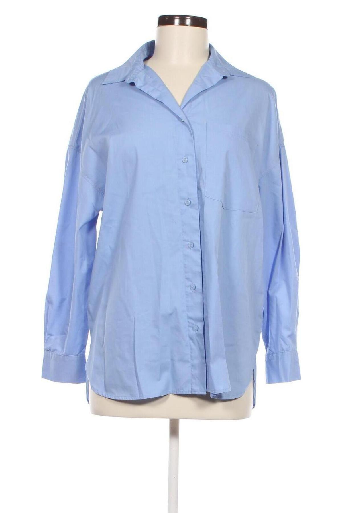 Γυναικείο πουκάμισο Sinsay, Μέγεθος S, Χρώμα Μπλέ, Τιμή 7,61 €