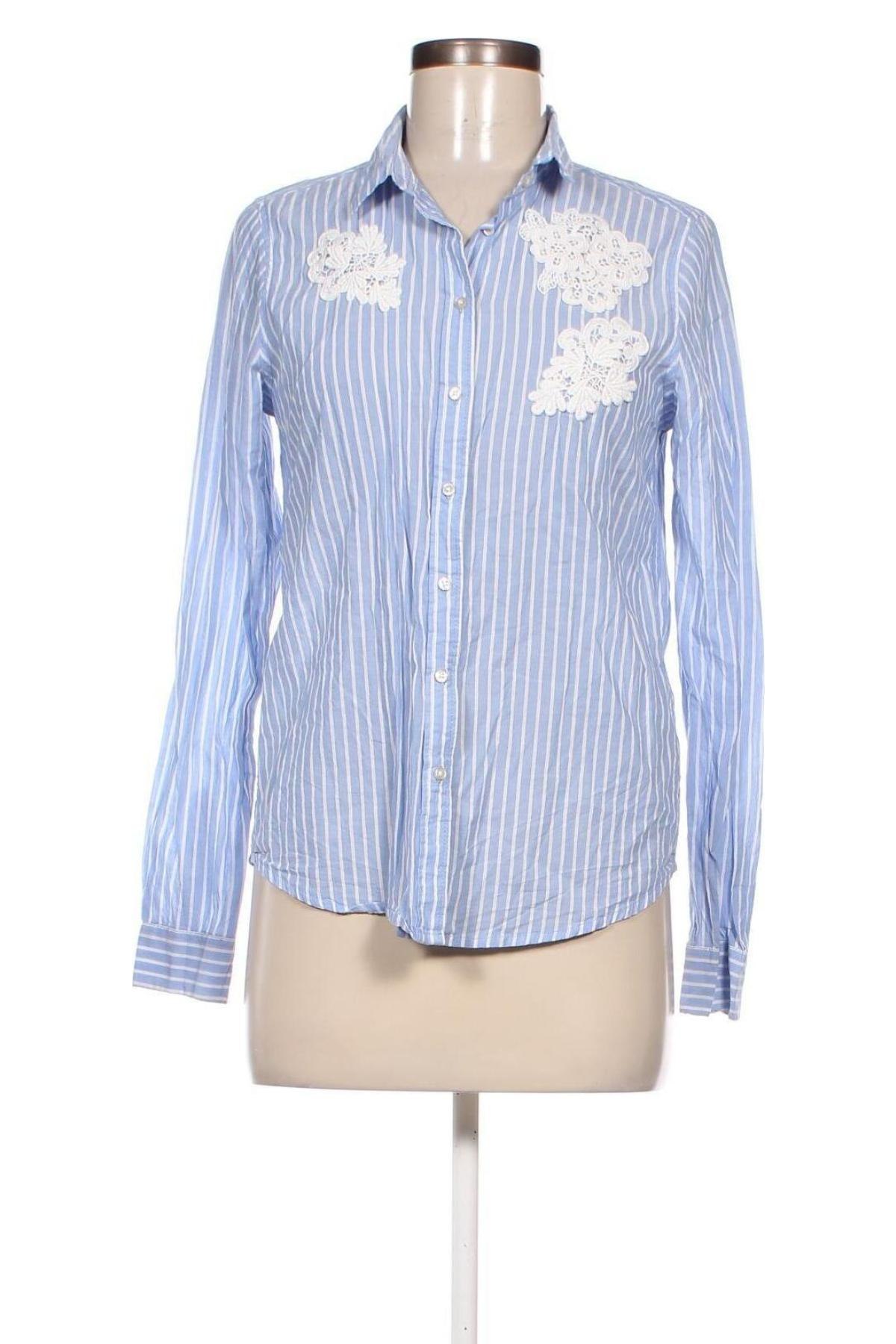 Γυναικείο πουκάμισο Springfield, Μέγεθος S, Χρώμα Μπλέ, Τιμή 9,91 €