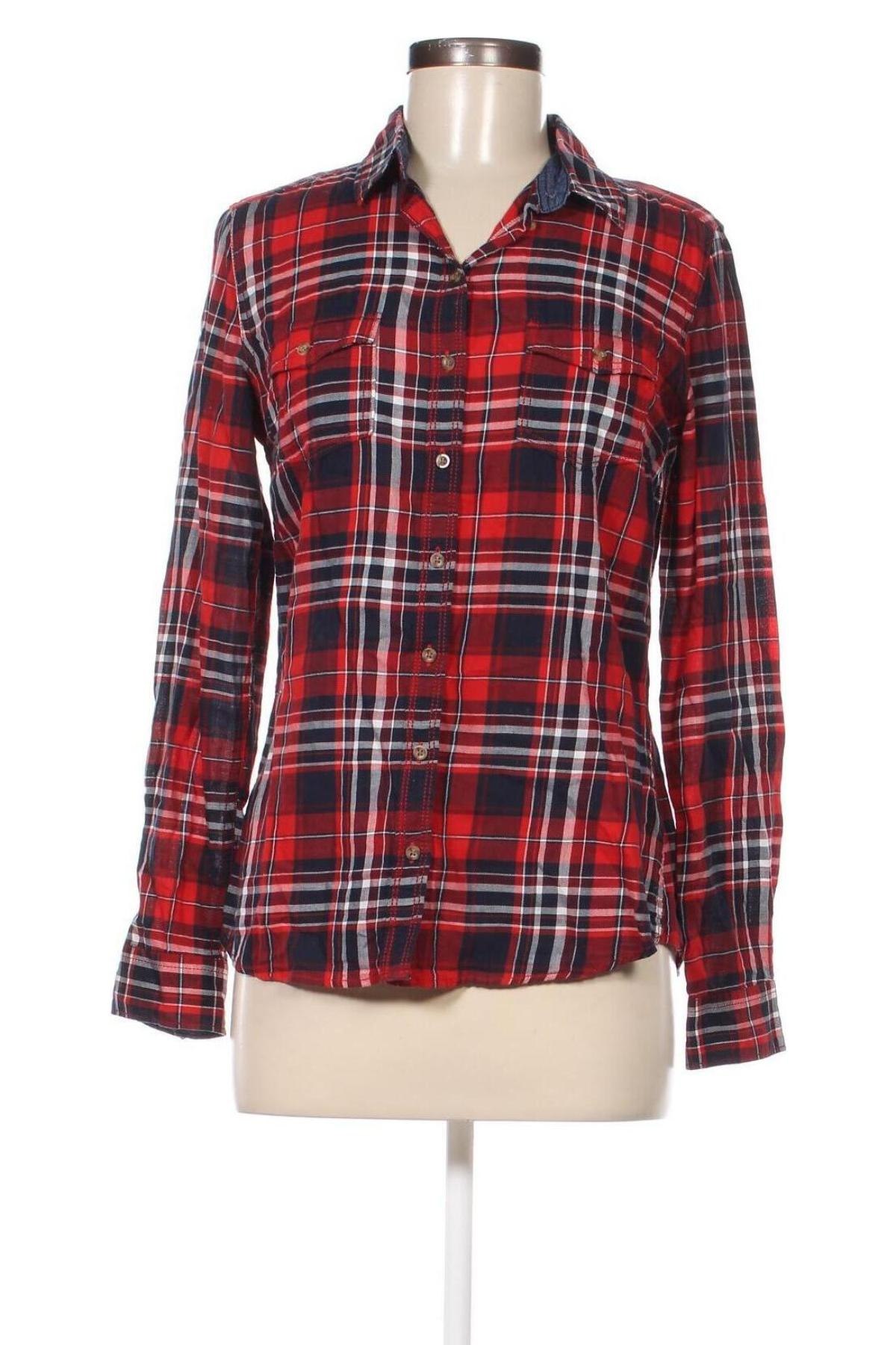 Γυναικείο πουκάμισο Springfield, Μέγεθος M, Χρώμα Πολύχρωμο, Τιμή 11,57 €
