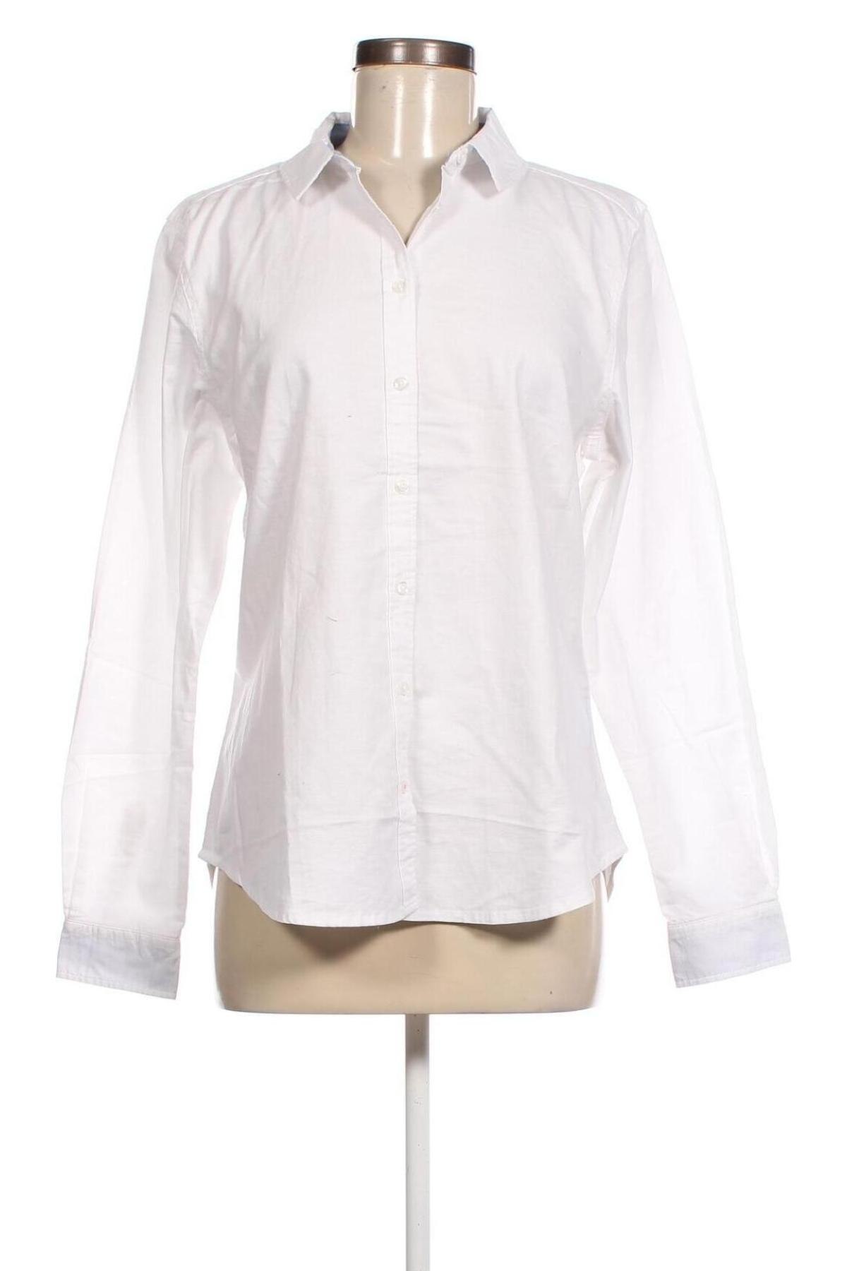Γυναικείο πουκάμισο Springfield, Μέγεθος L, Χρώμα Λευκό, Τιμή 21,83 €