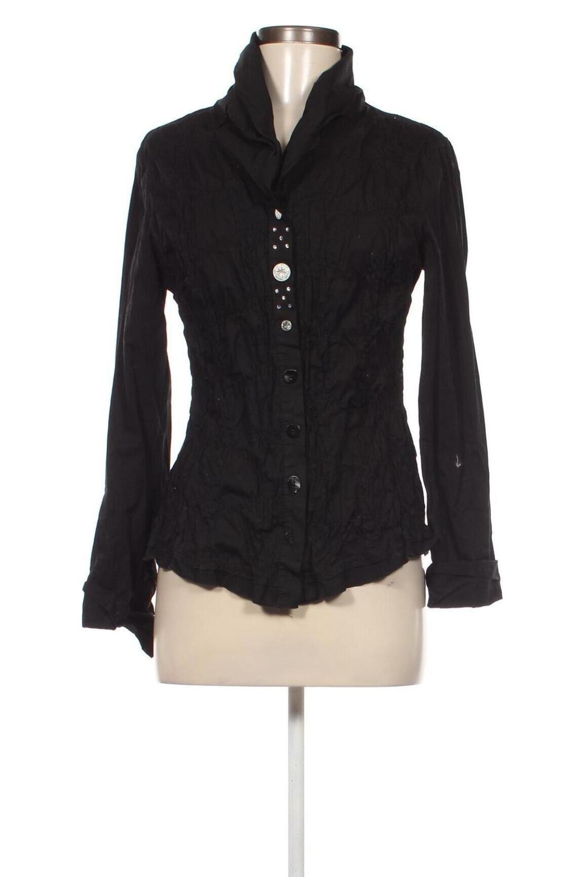 Дамска риза Bottega, Размер S, Цвят Черен, Цена 14,25 лв.