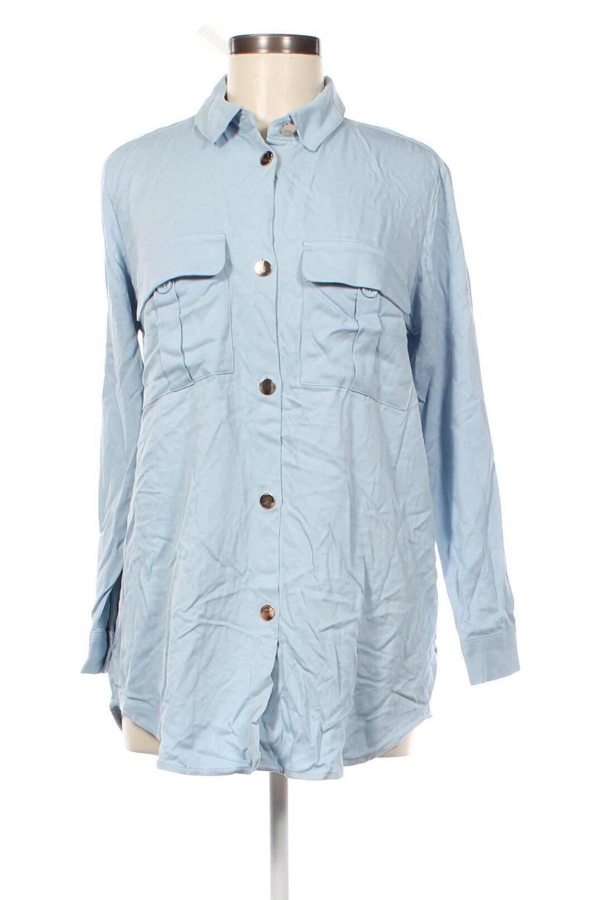 Γυναικείο πουκάμισο Tally Weijl, Μέγεθος S, Χρώμα Μπλέ, Τιμή 10,31 €