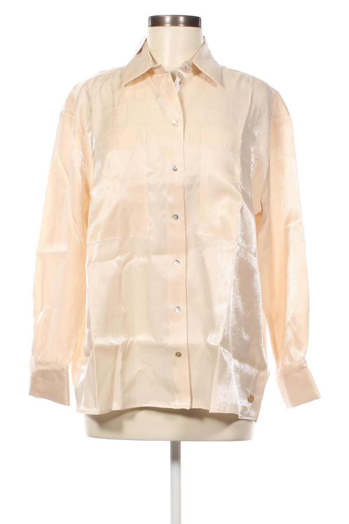 Γυναικείο πουκάμισο Tamaris, Μέγεθος S, Χρώμα  Μπέζ, Τιμή 17,86 €