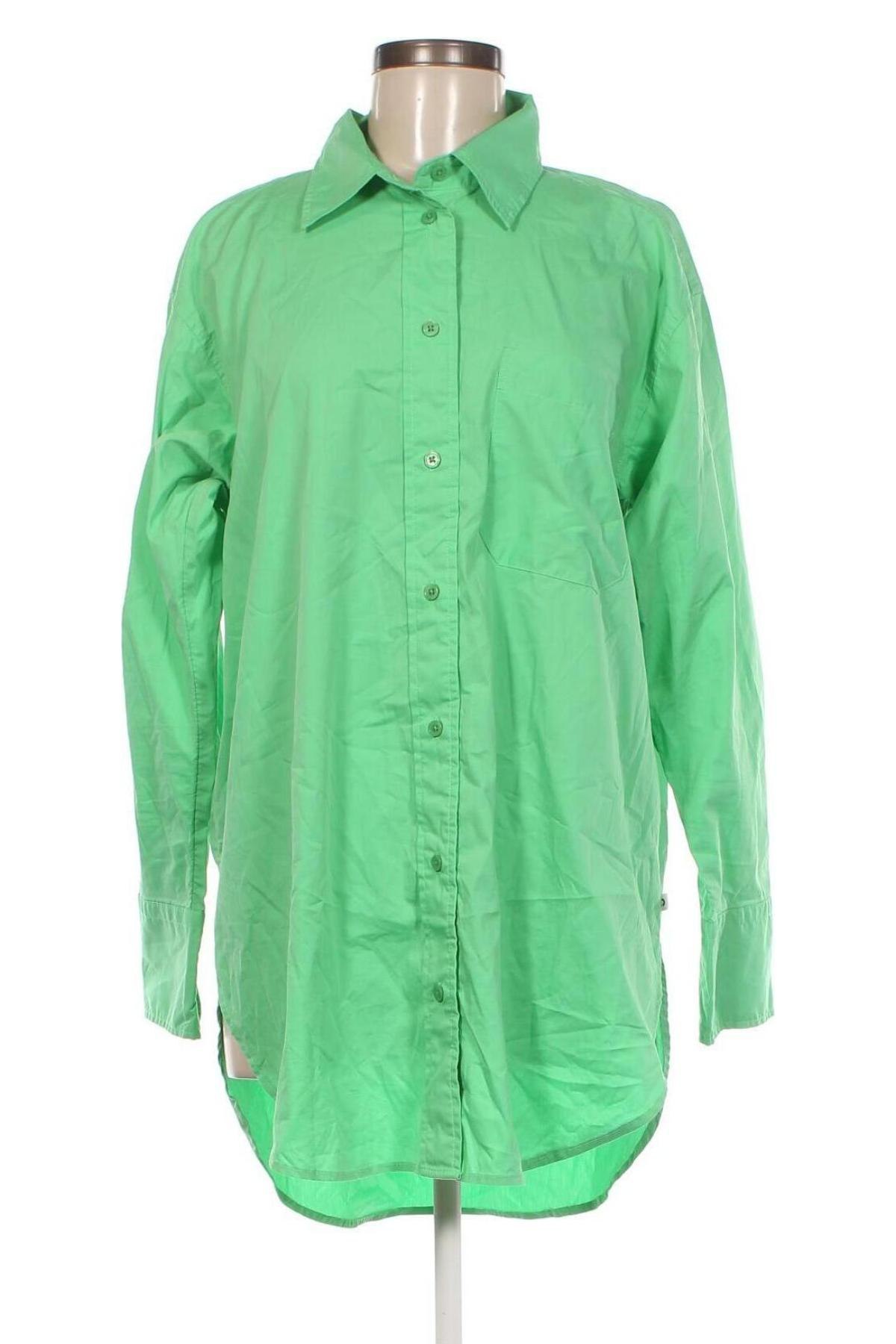 Γυναικείο πουκάμισο Tom Tailor, Μέγεθος M, Χρώμα Πράσινο, Τιμή 21,03 €